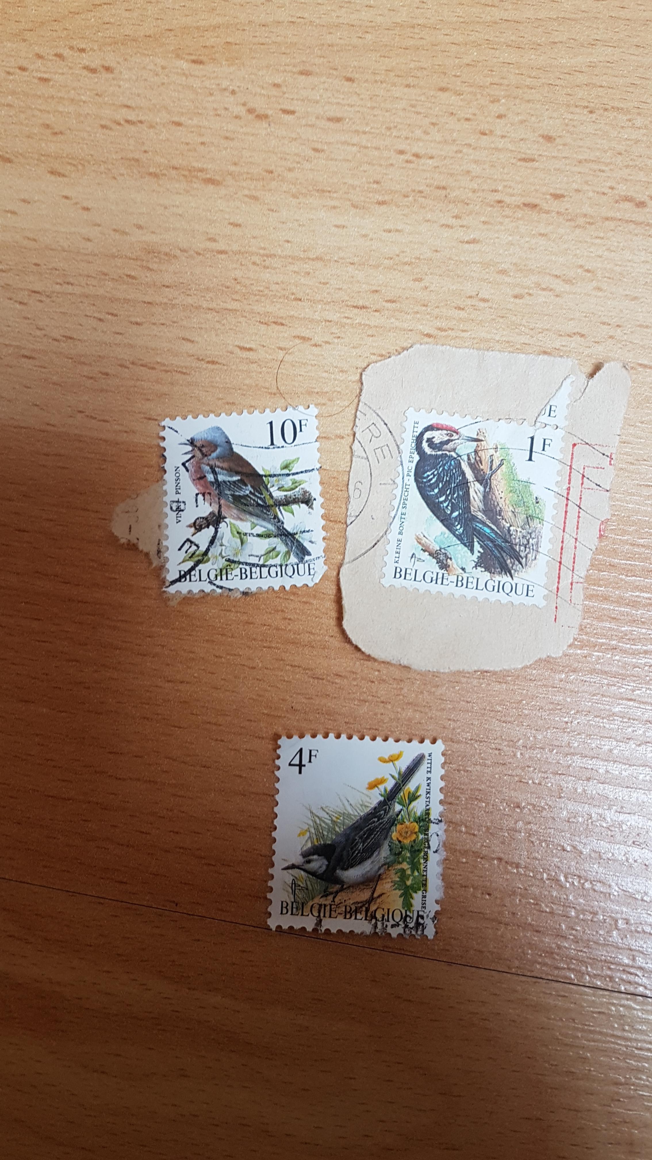 troc de troc timbres  belges en francs oblitérés don image 0