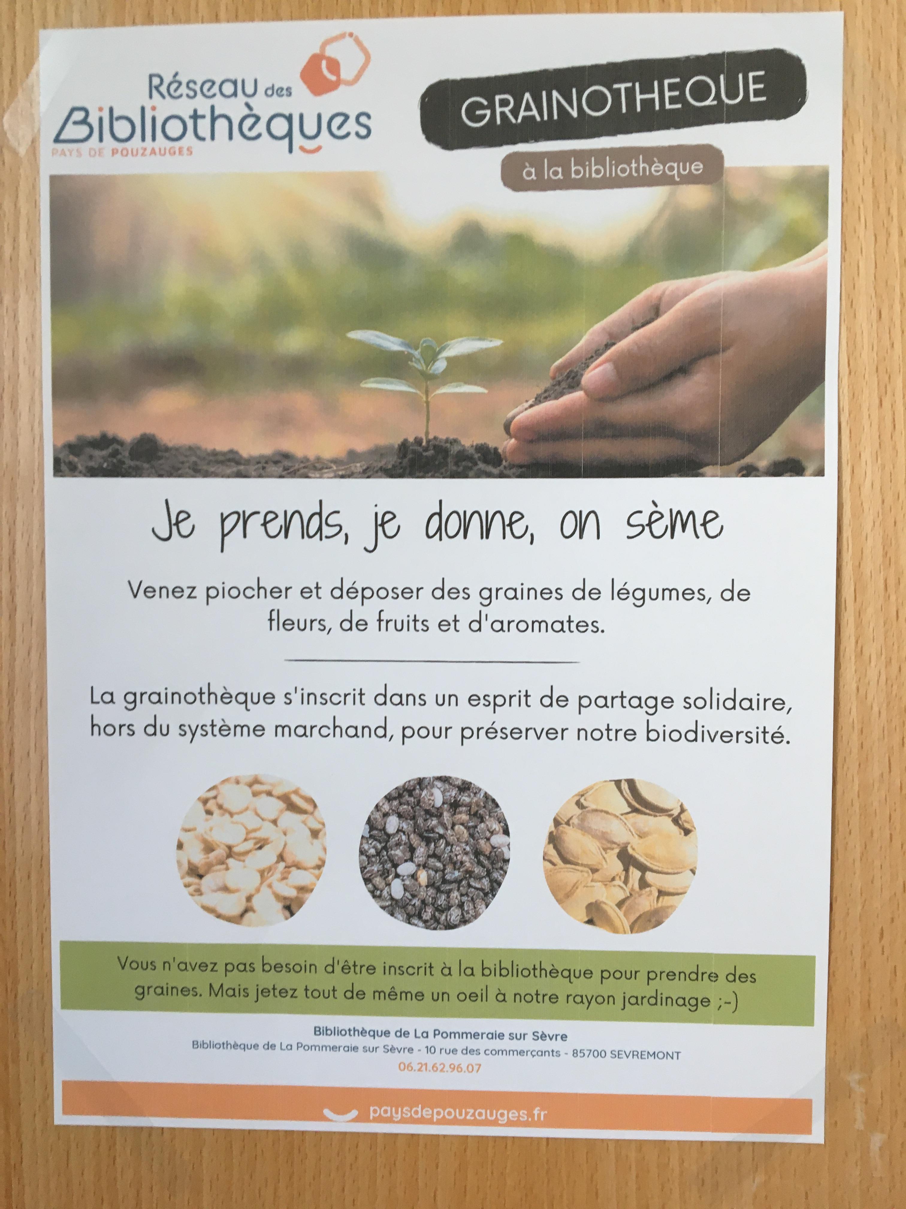 troc de troc rercherche des graines de légumes, et aromates pour grainothèque image 1