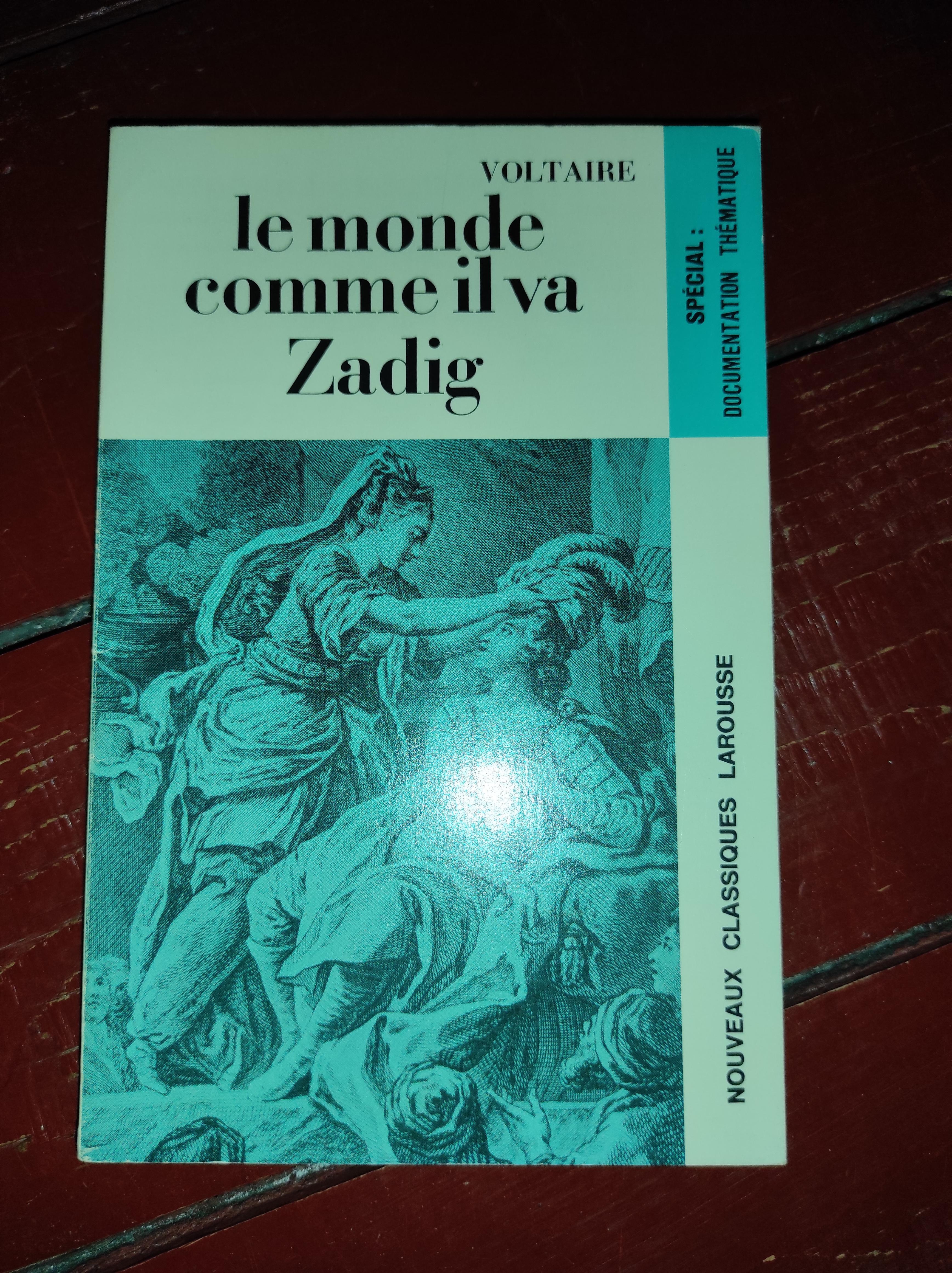 troc de troc livre le monde comme il va zadig image 0