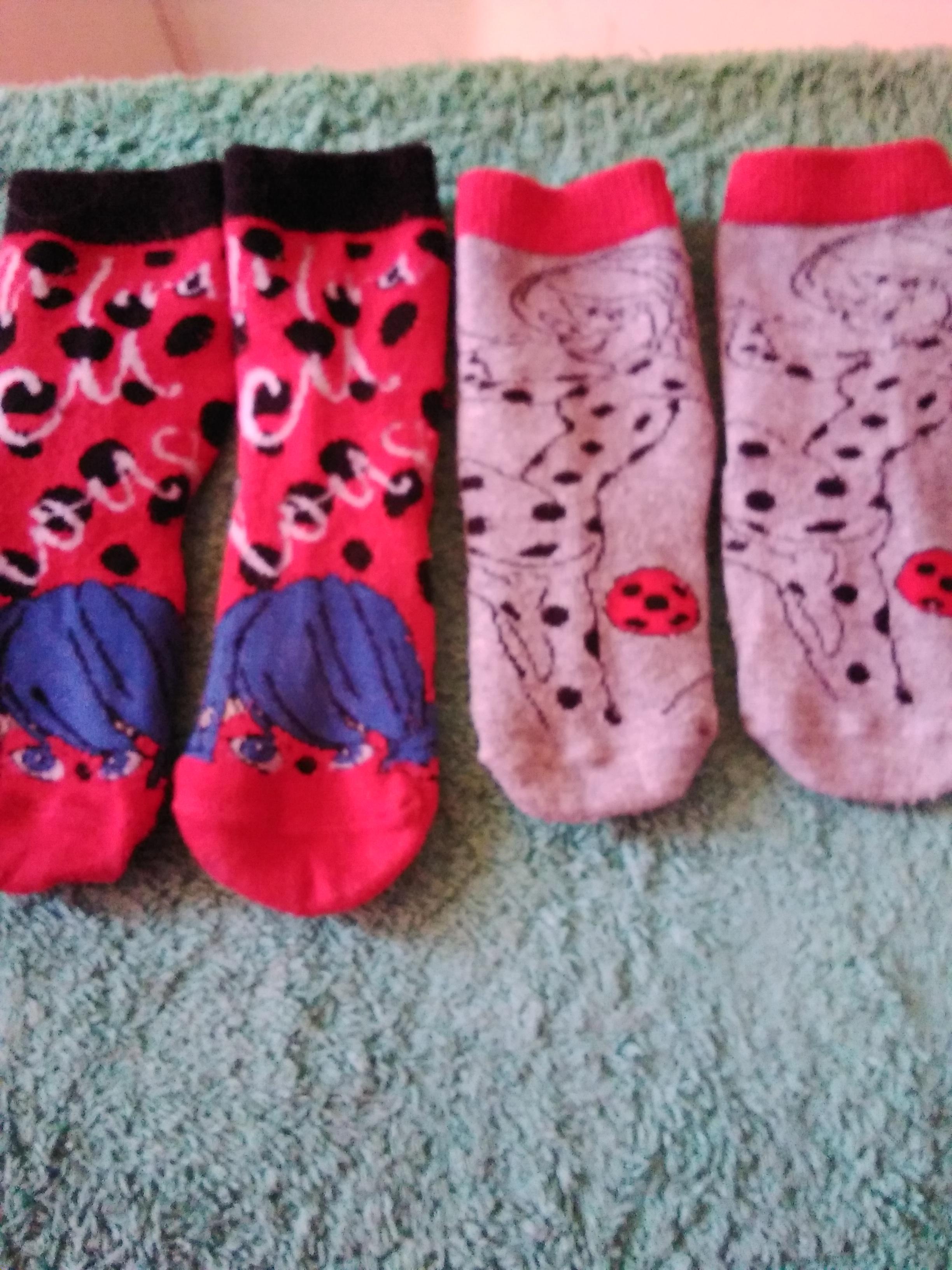 troc de troc chaussettes lady bug taille 23/26 image 0