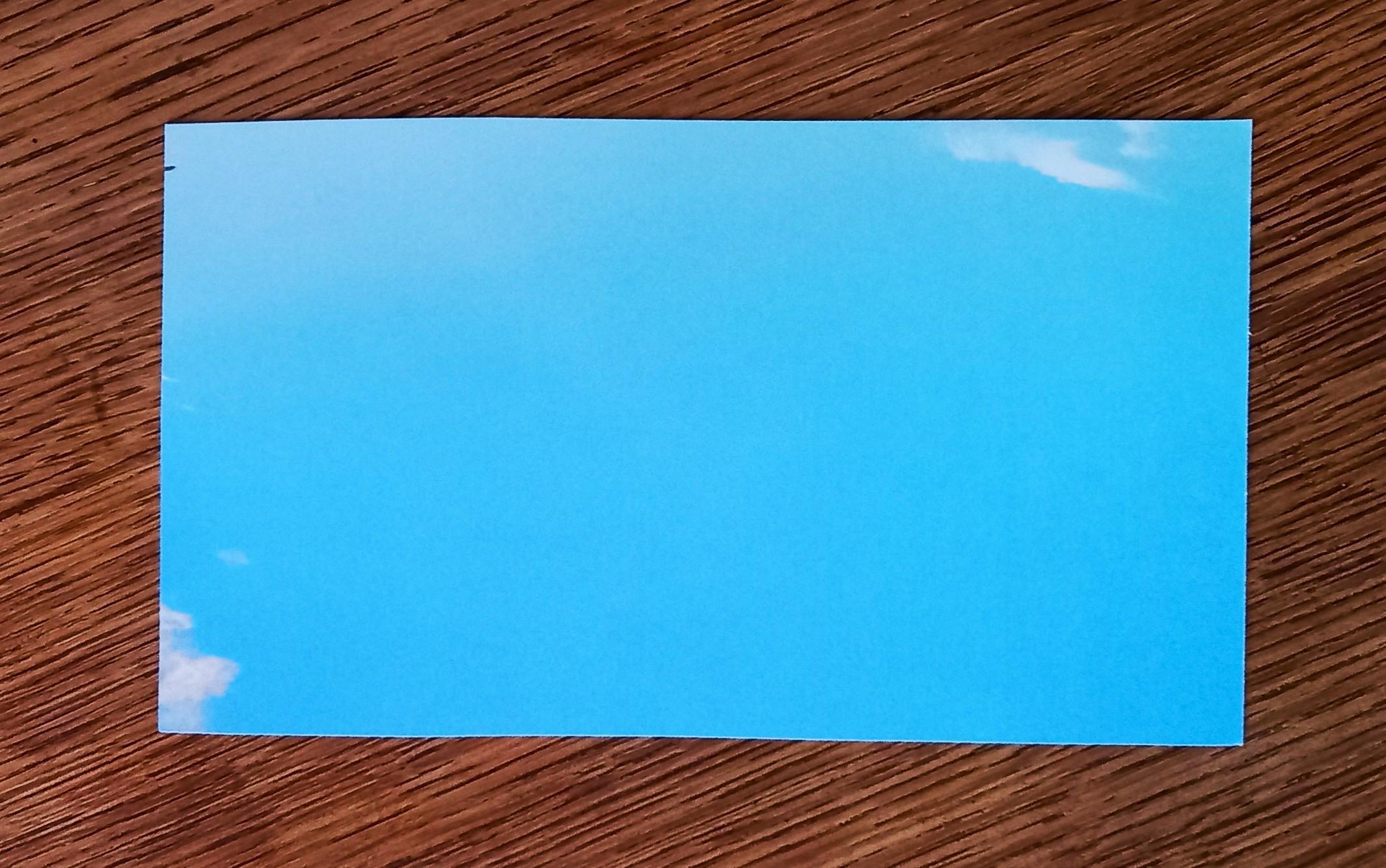 troc de troc petite carte "photo des marguerites". image 1