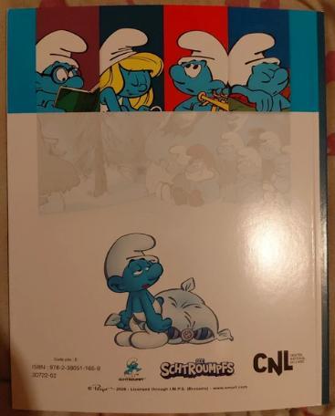 troc de troc l.jeunesse - le schtroumpf paresseux cherche le sommeil image 1