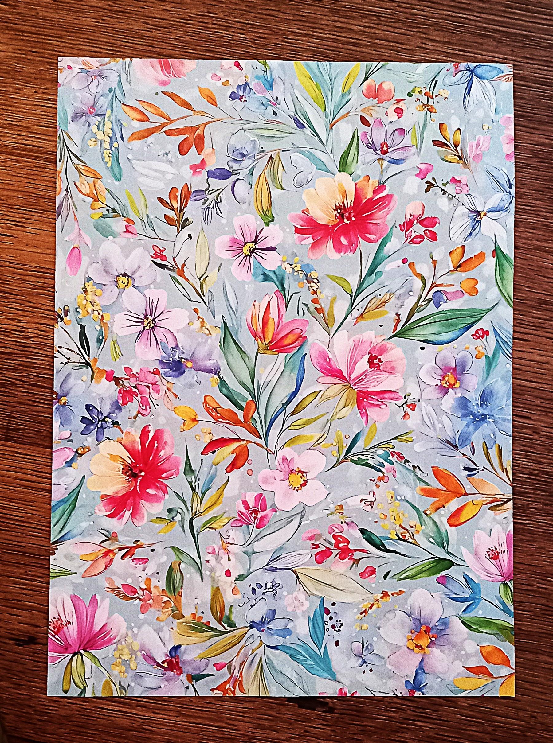 troc de troc papier créatif recto/verso. image 0