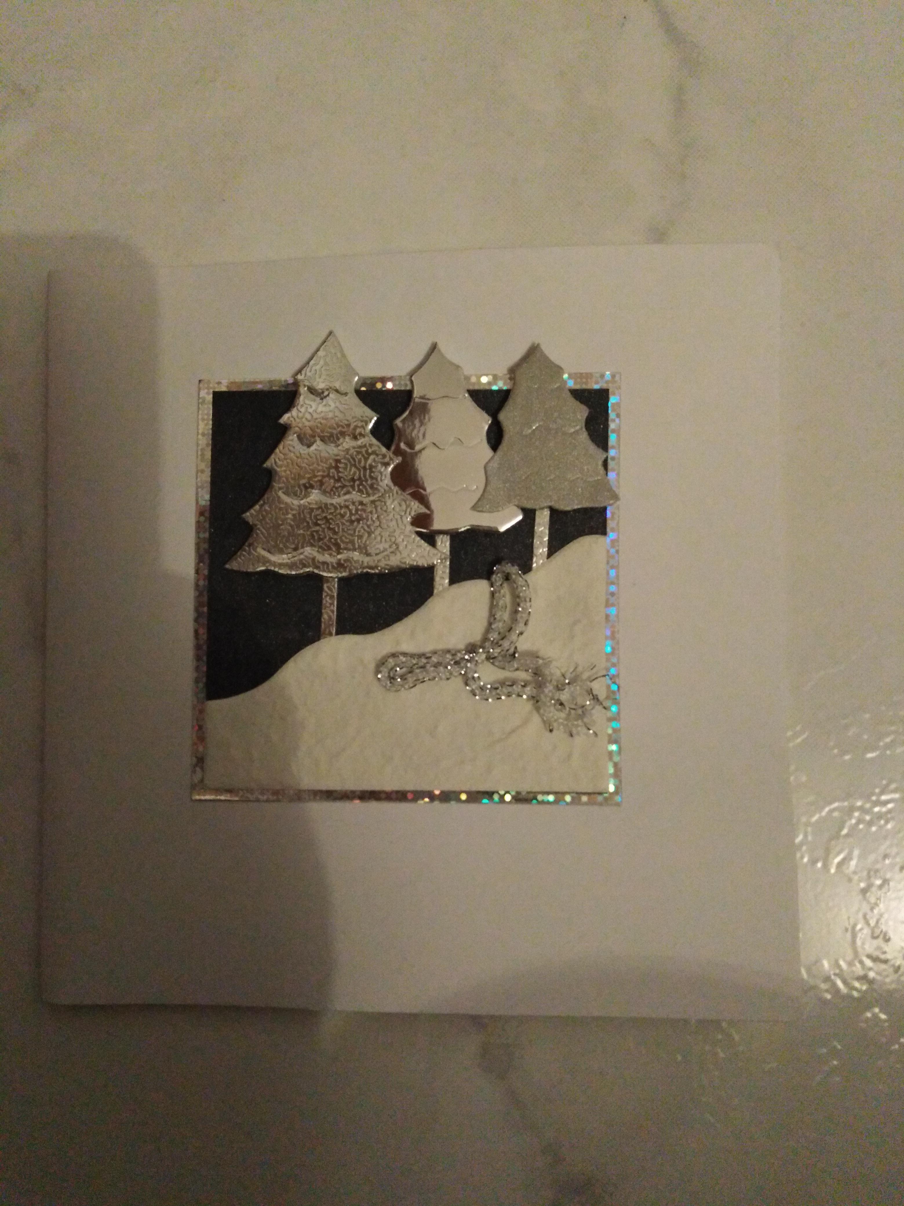 troc de troc carte de noël avec enveloppe neuve image 0