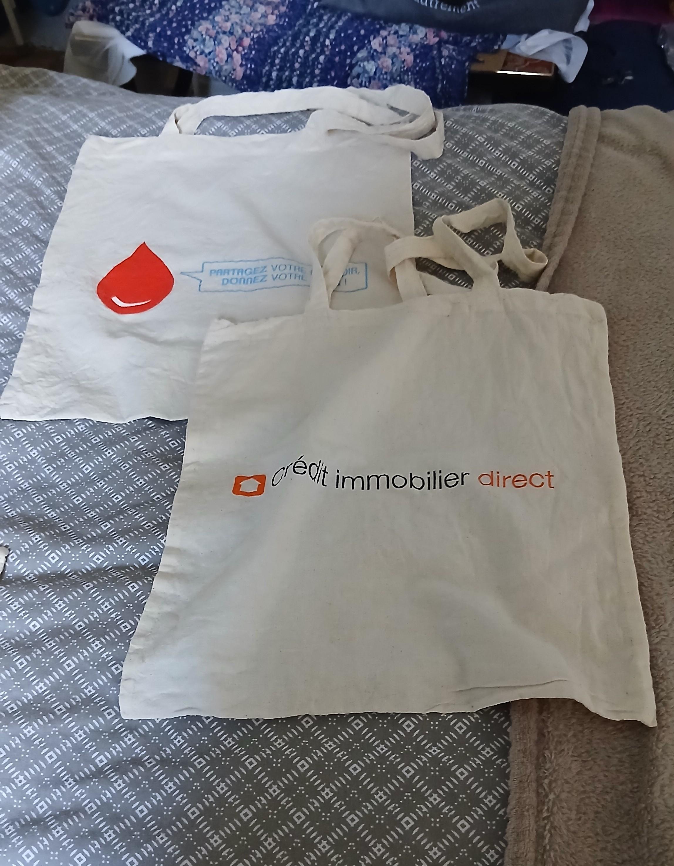 troc de troc reserver sissi lots de sac en toile image 0