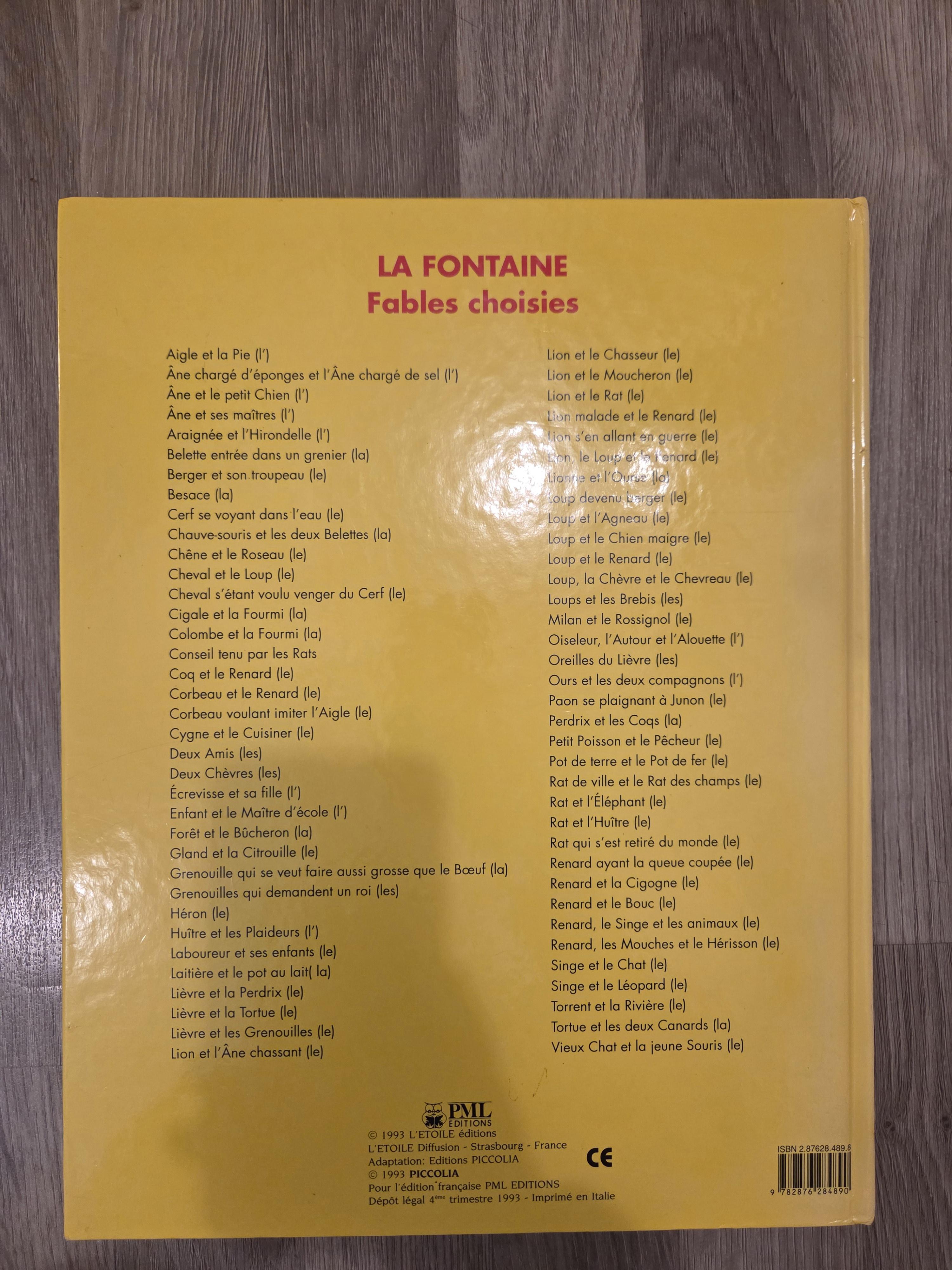 troc de troc les fables de la fontaine image 1