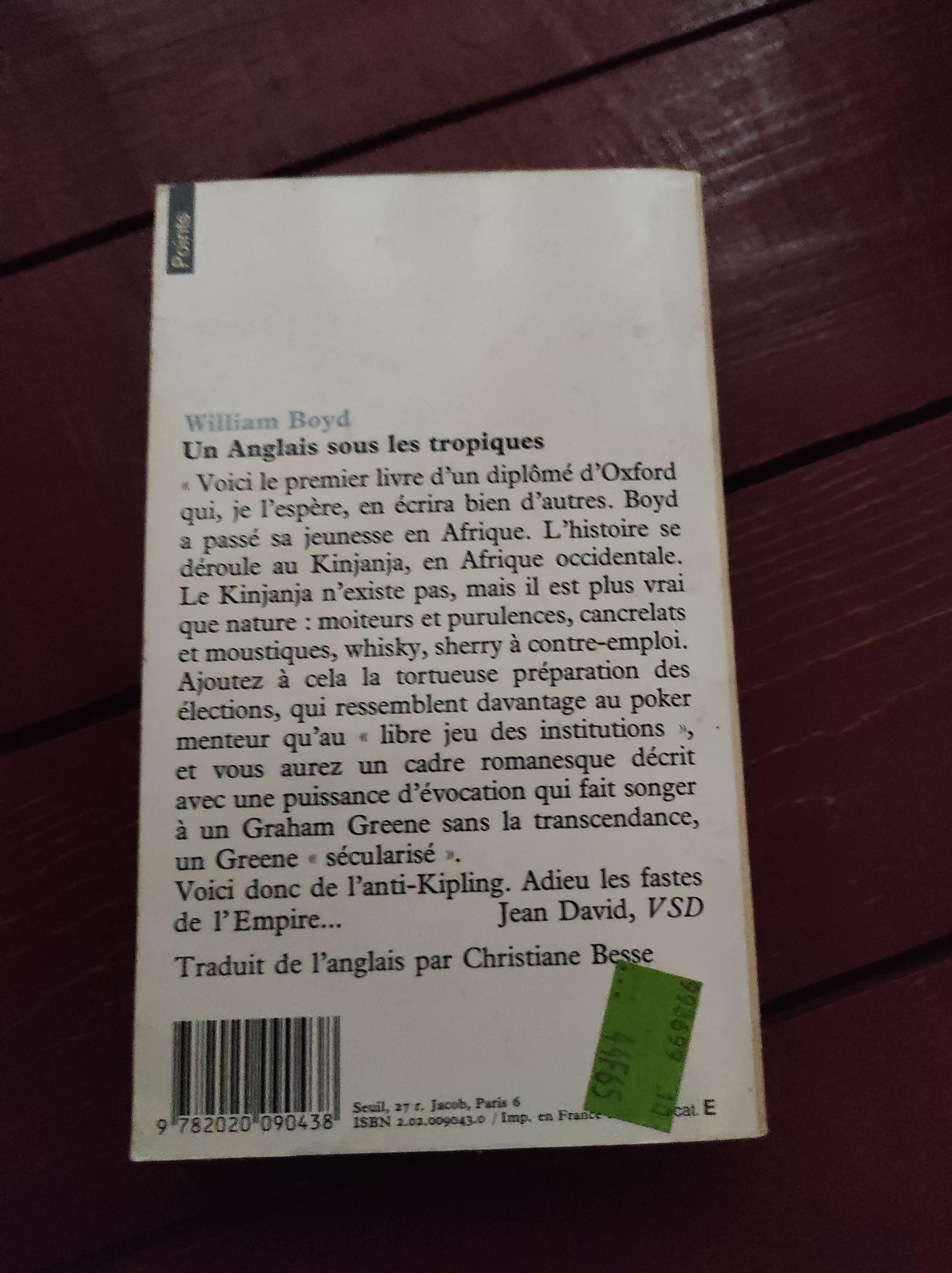 troc de troc livre un anglais sous les tropiques image 1