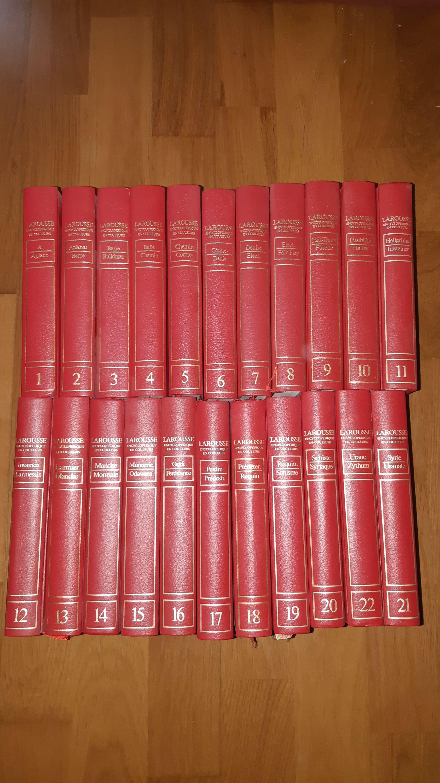 troc de troc encyclopédie mini larousse 21 volumes image 0