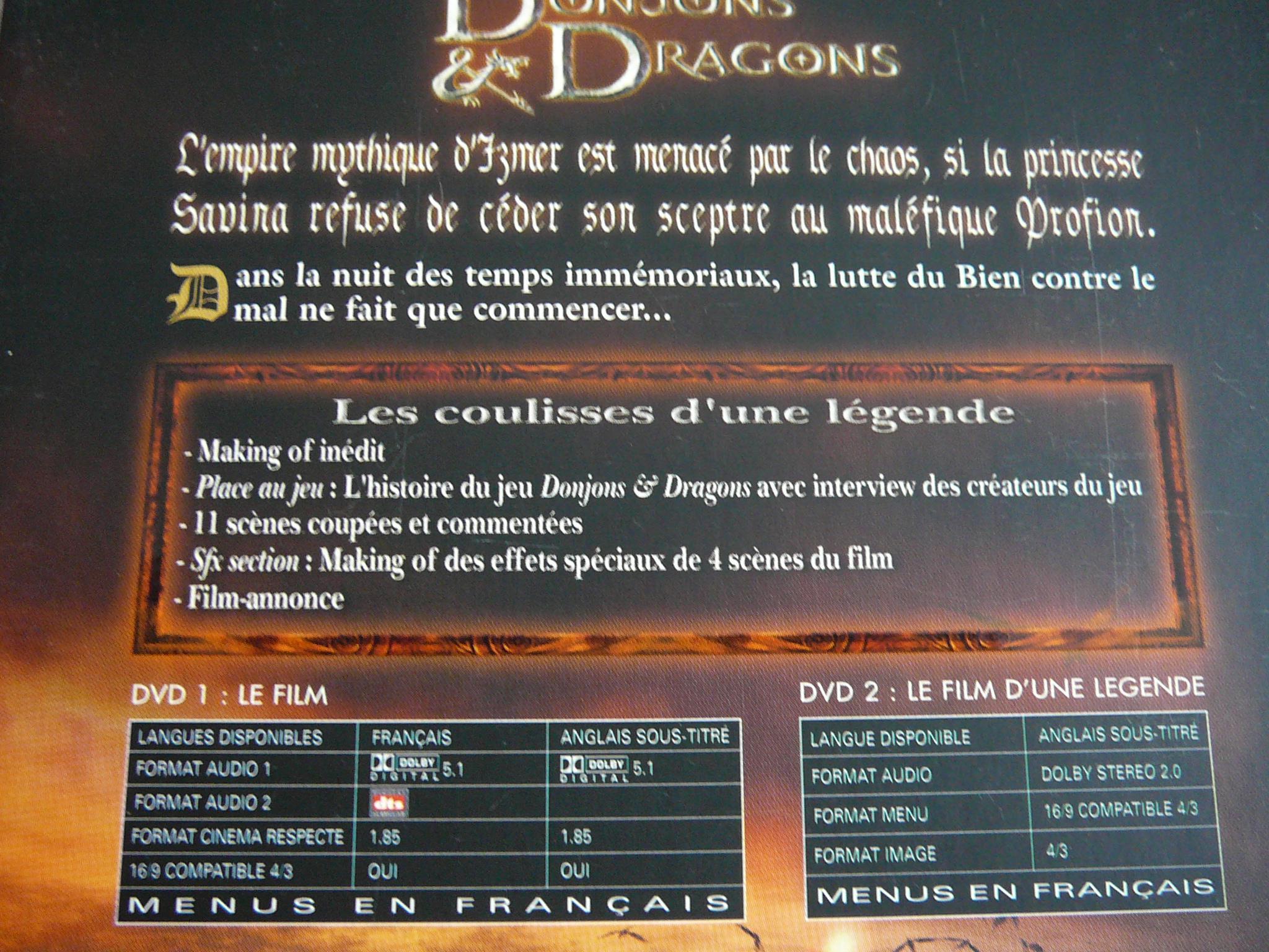 troc de troc dvd donjons & dragons image 2