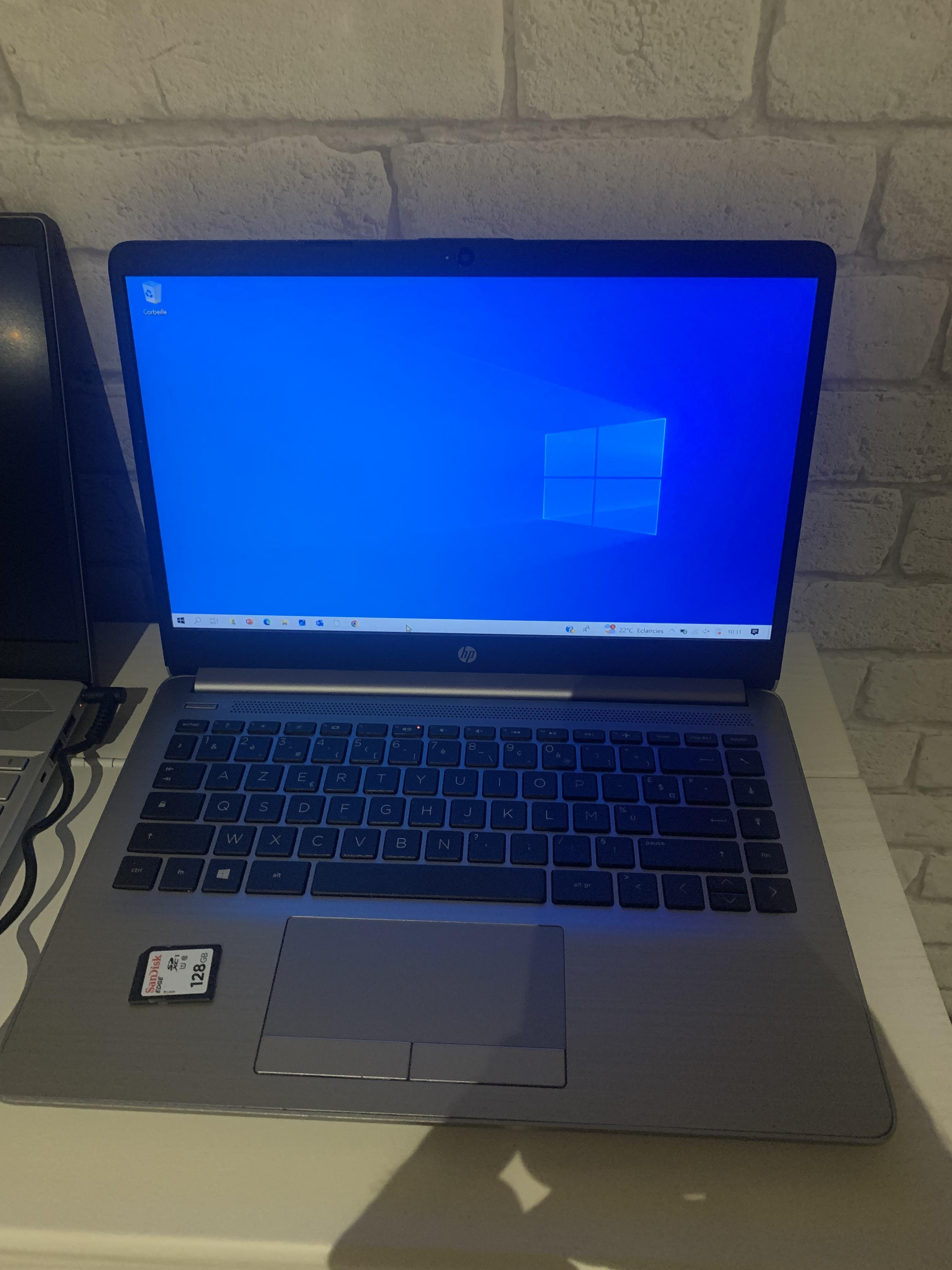 troc de troc lot 2 pc portables hp complet image 1