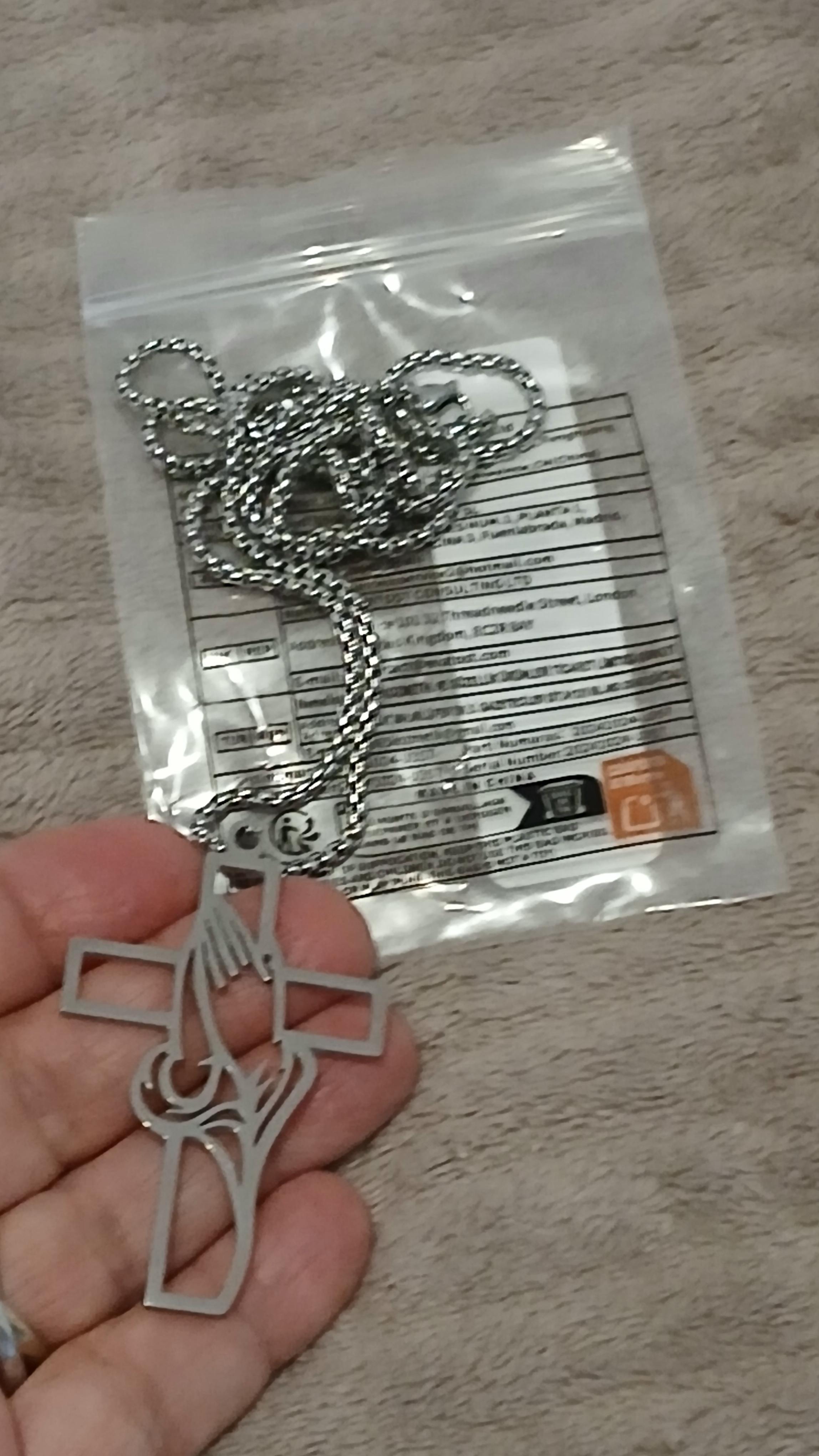 troc de troc reserver noelle collier pendentif croix image 1