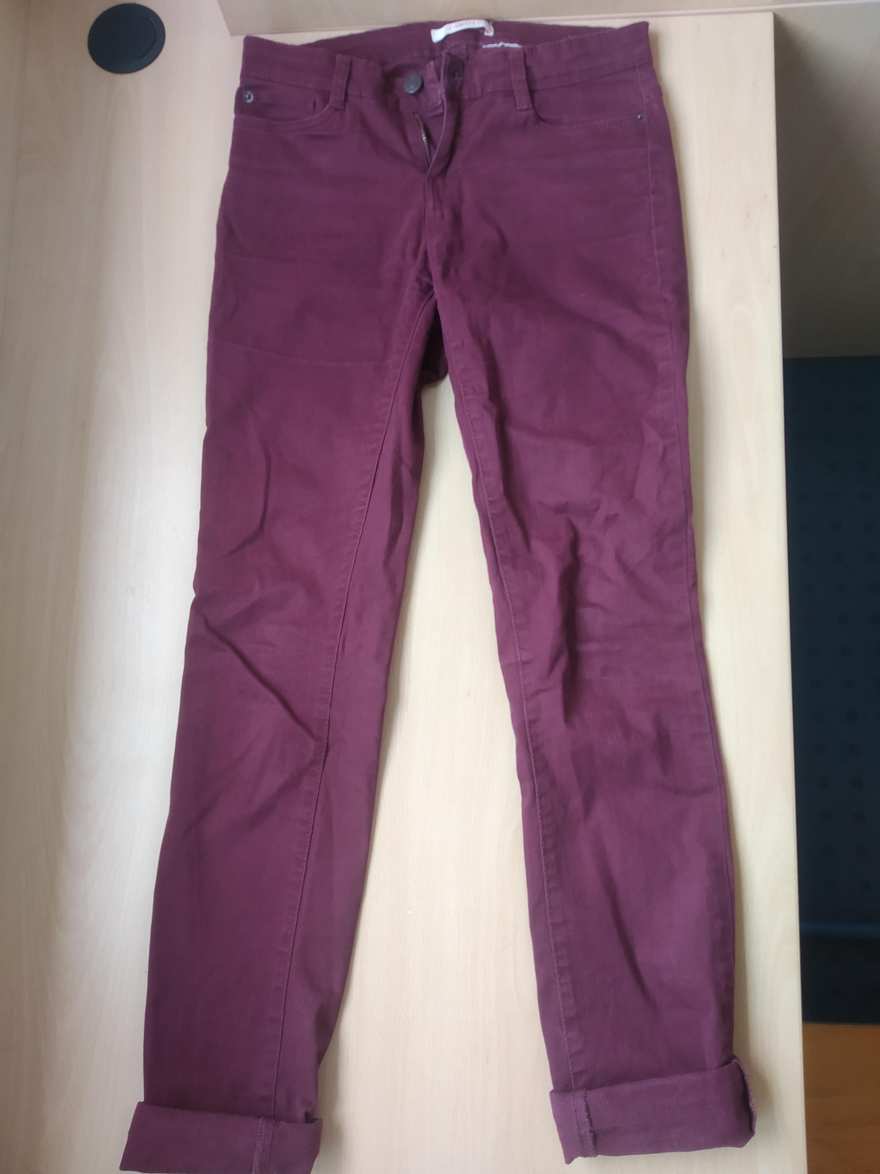 troc de troc pantalon bordeaux camaïeu image 0