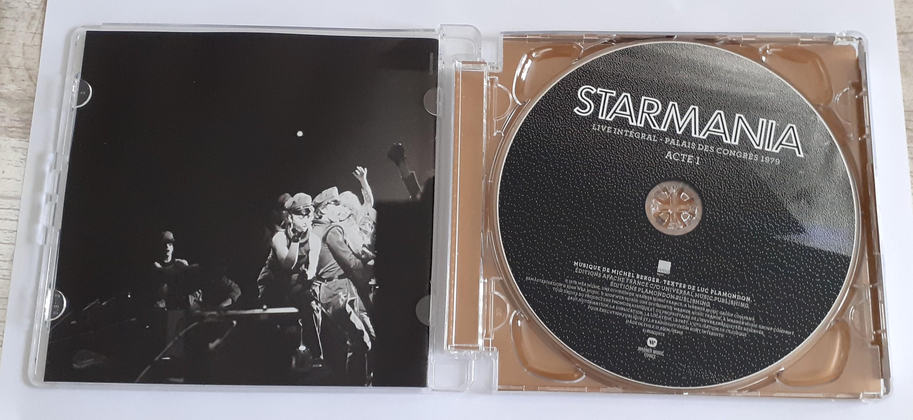 troc de troc cd (2 cd) starmania le spectacle palais des congrès 1979 image 1