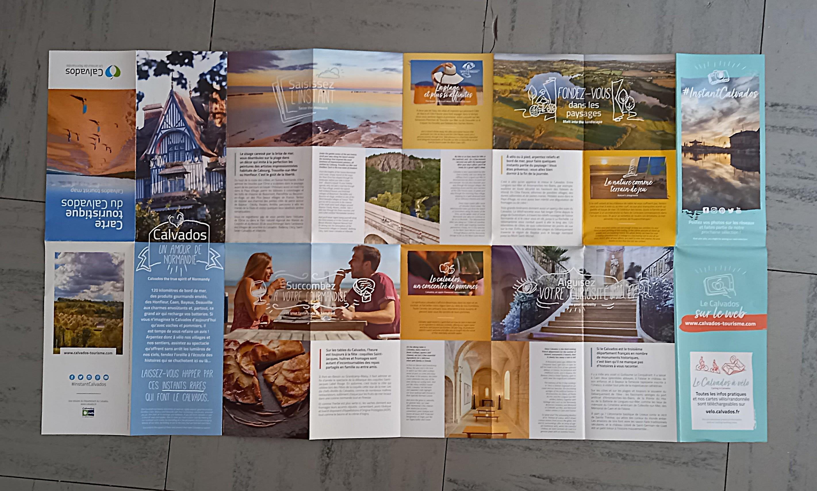 troc de troc carte touristique du calvados. image 2
