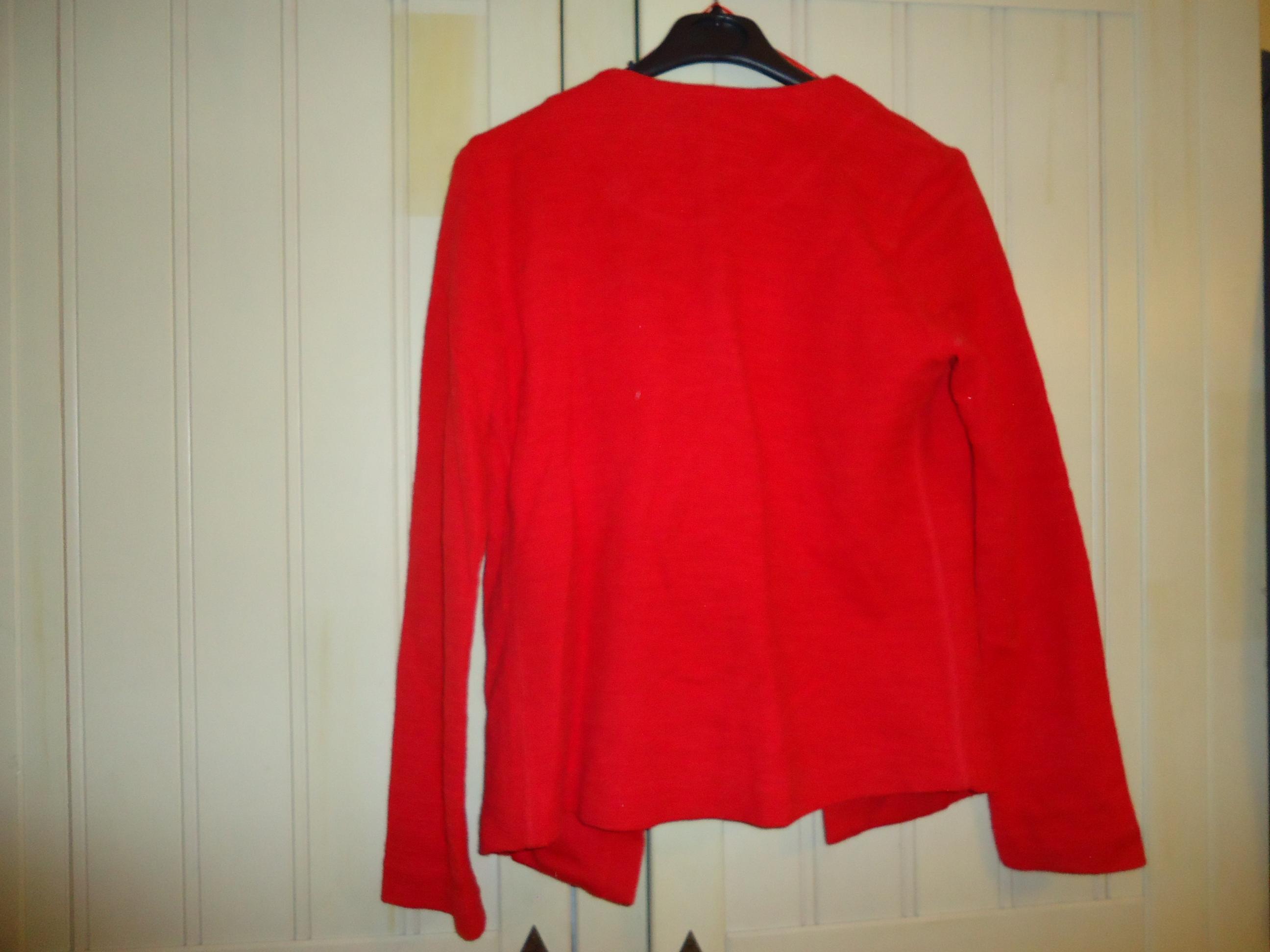 troc de troc veste de couleur rouge marque edc taille extra small image 1