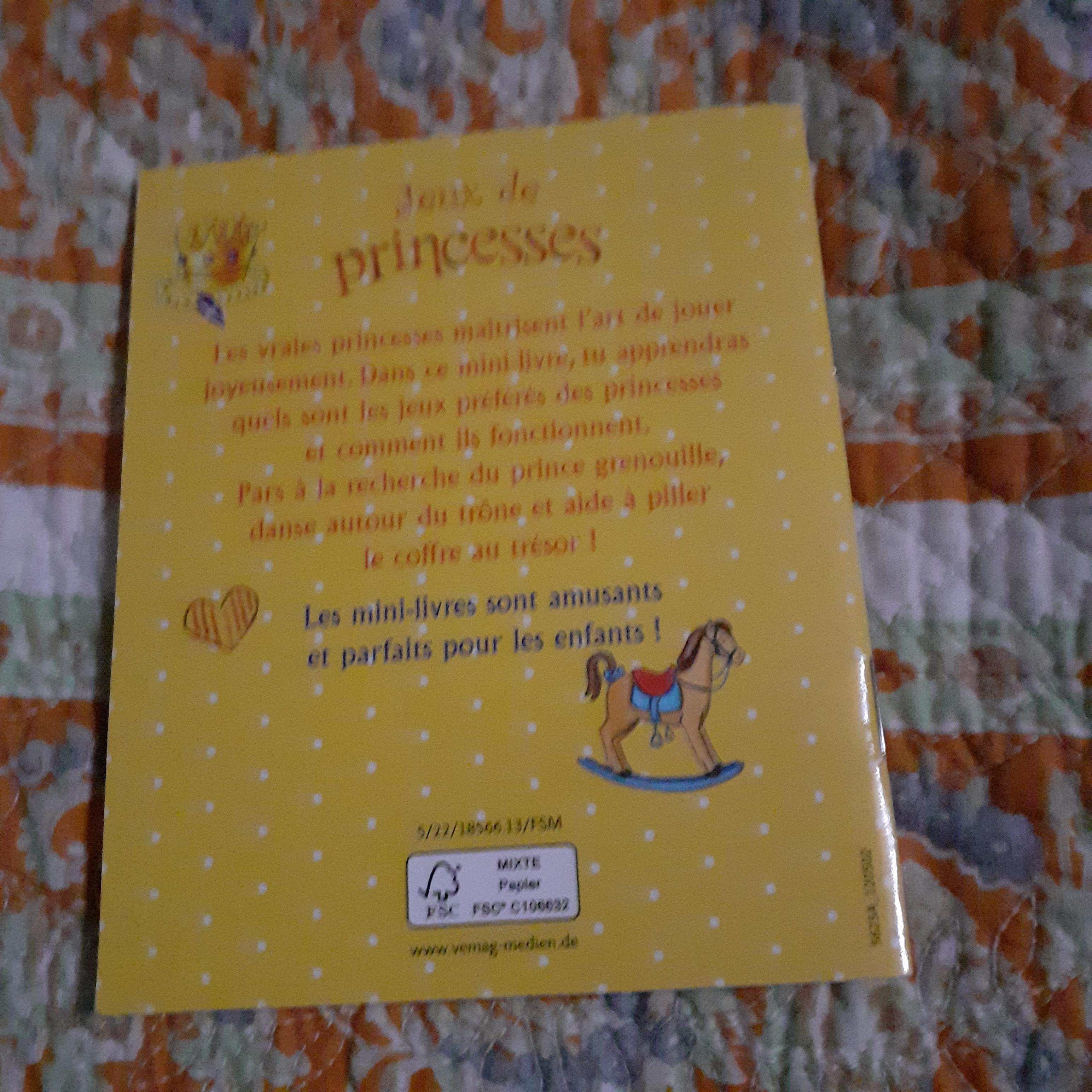 troc de troc petit livre " jeux de princesses " image 1