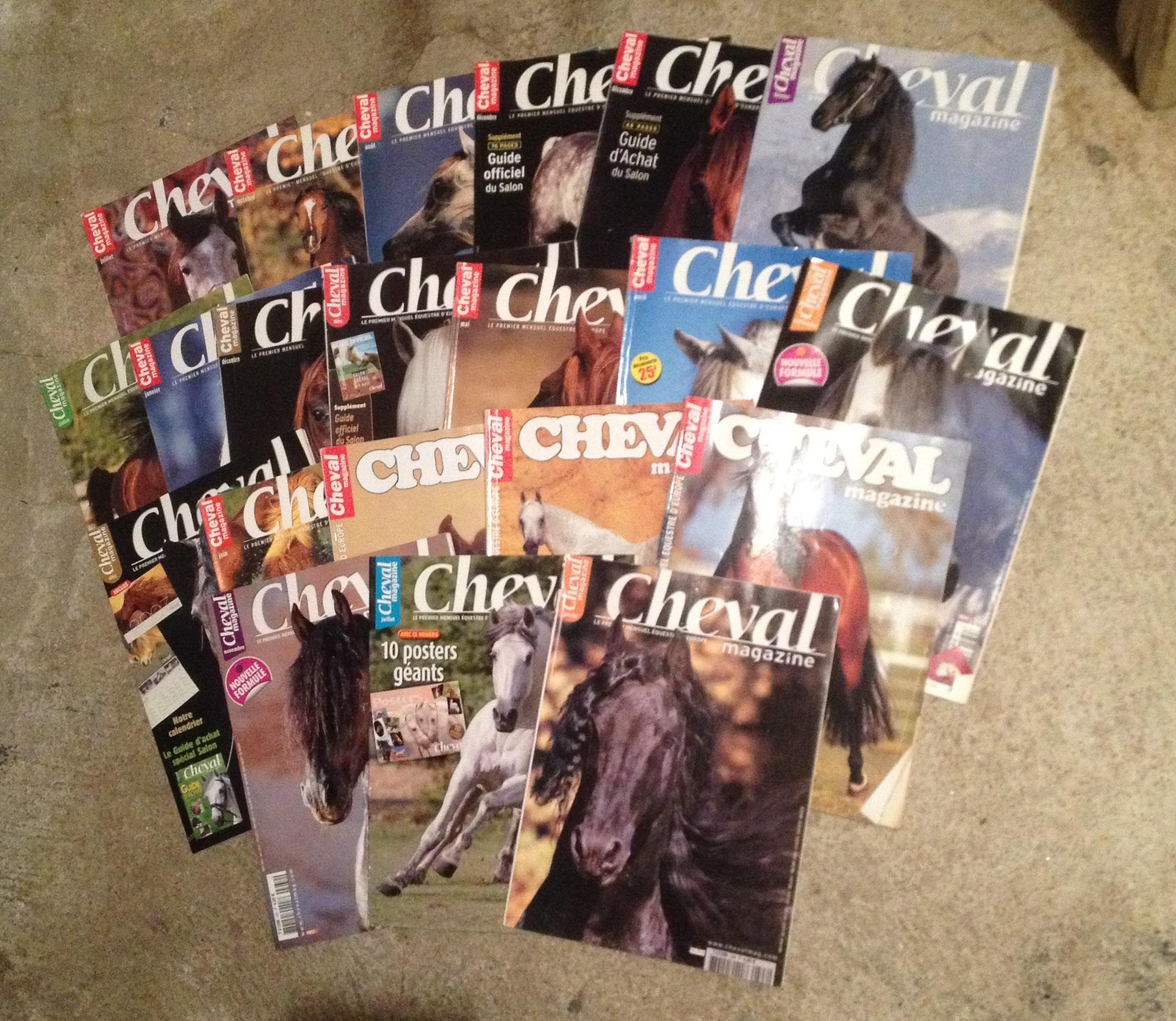 troc de troc 3 lots de magazine équestre image 0