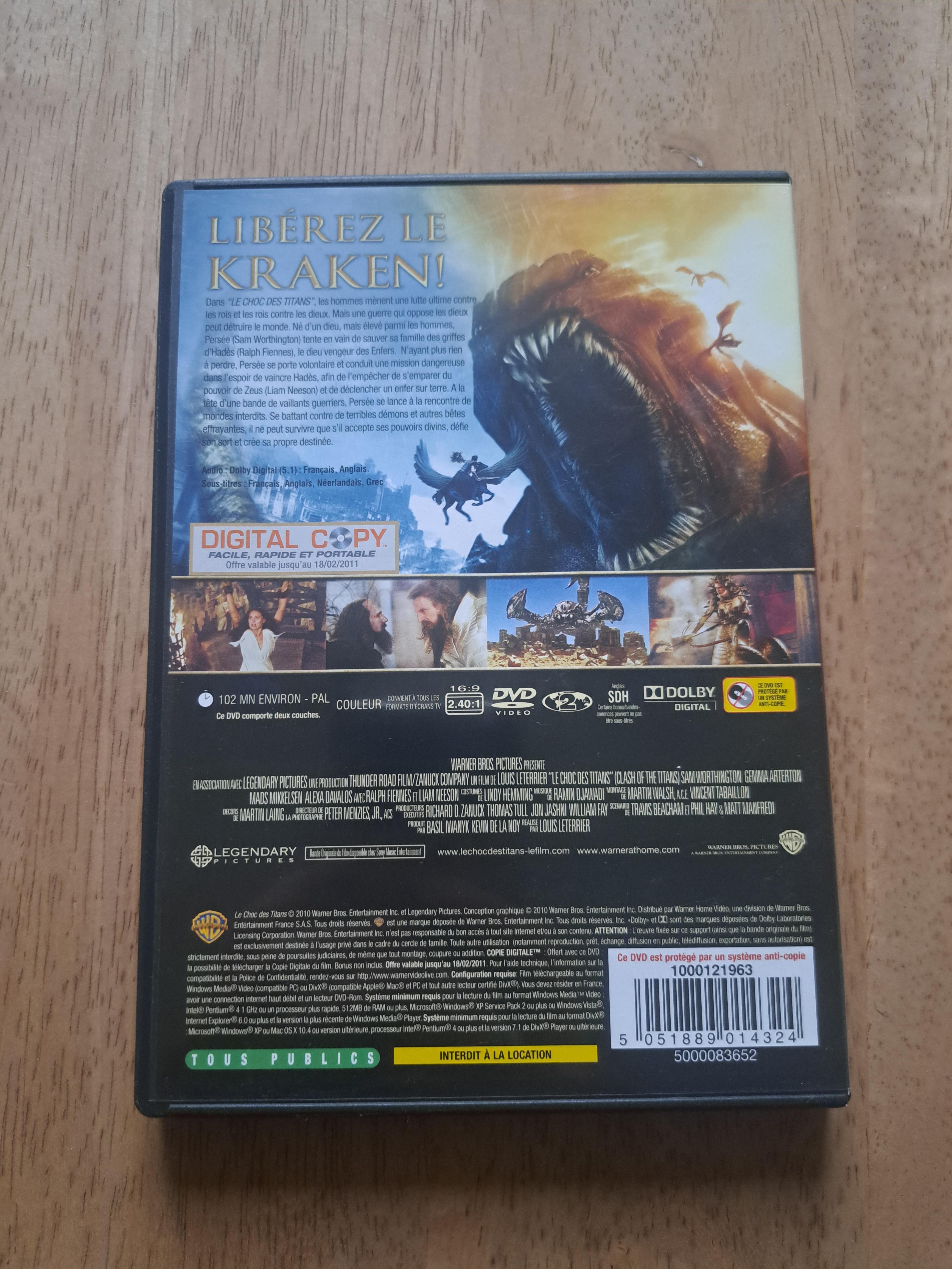 troc de troc dvd le choc des titans image 1