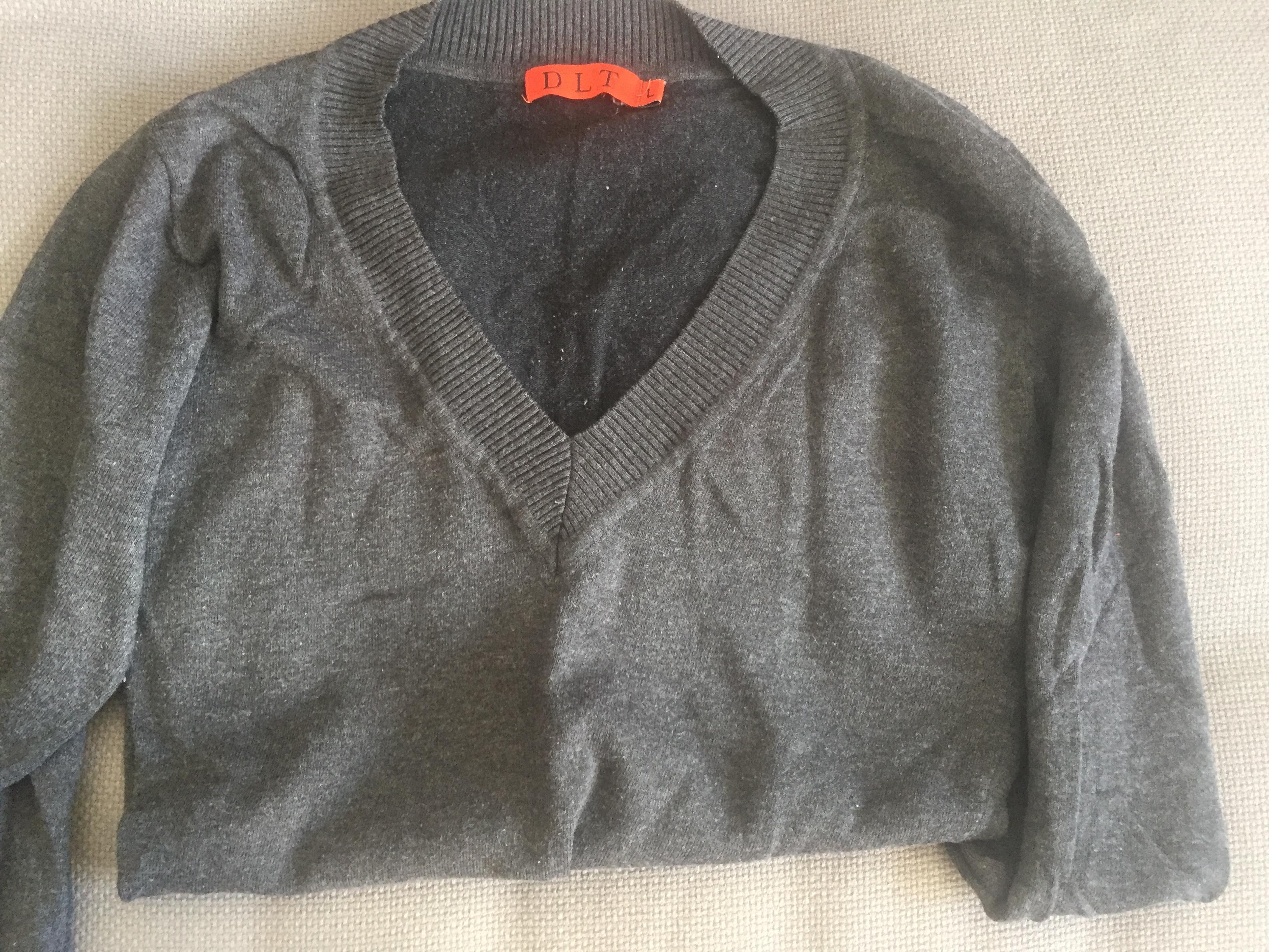 troc de troc pull gris l image 1