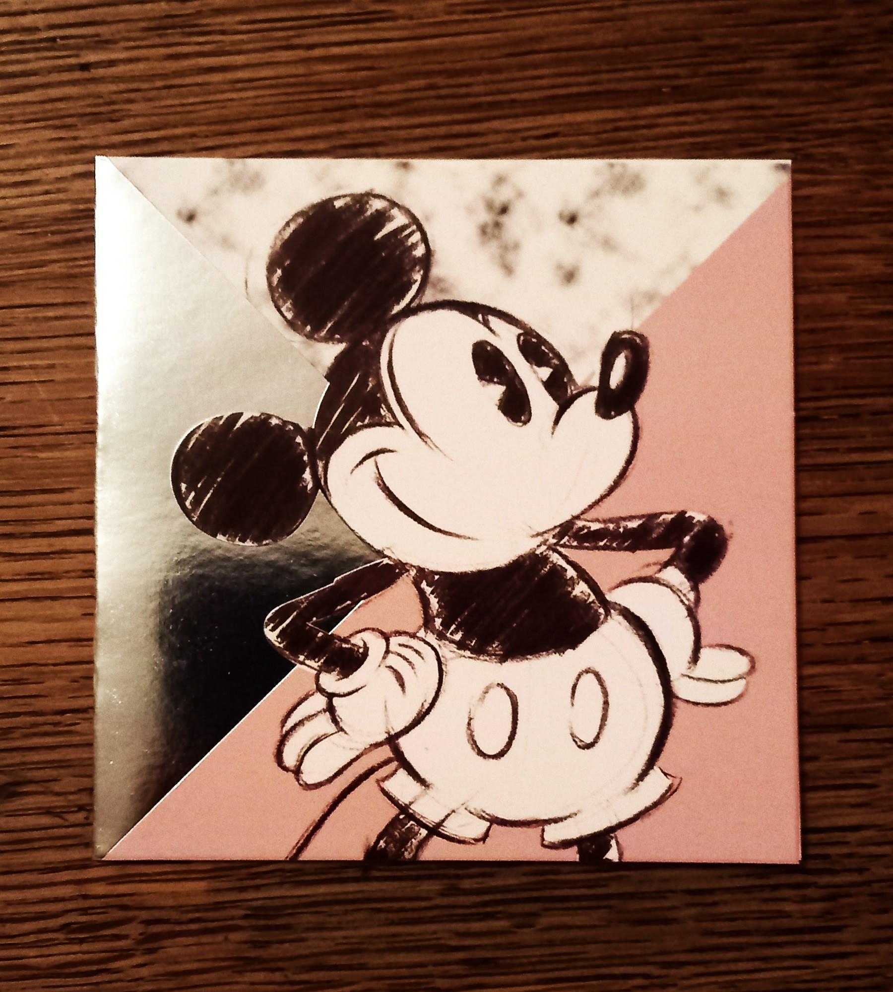 troc de troc carte carrée mickey mouse. image 0