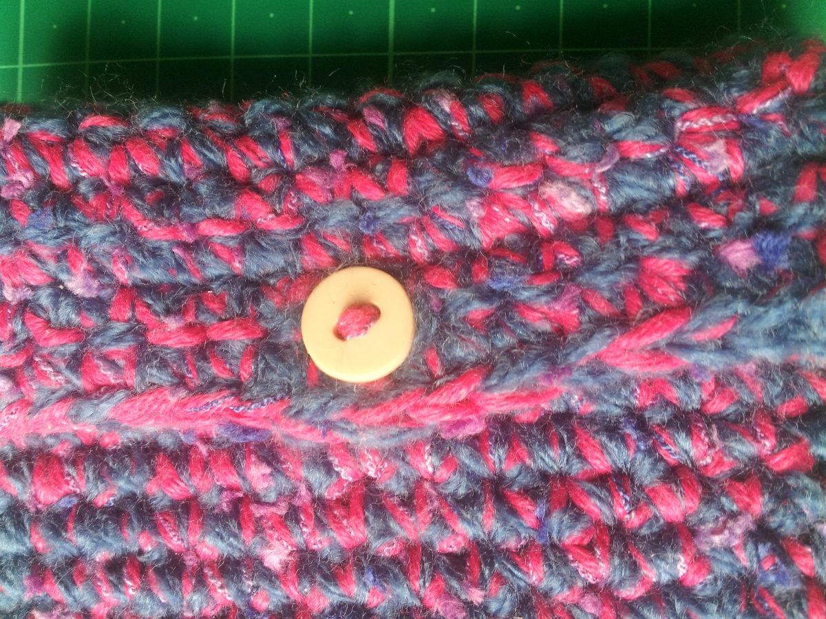 troc de troc porte-monnaie ou petite pochette au crochet fait main image 1