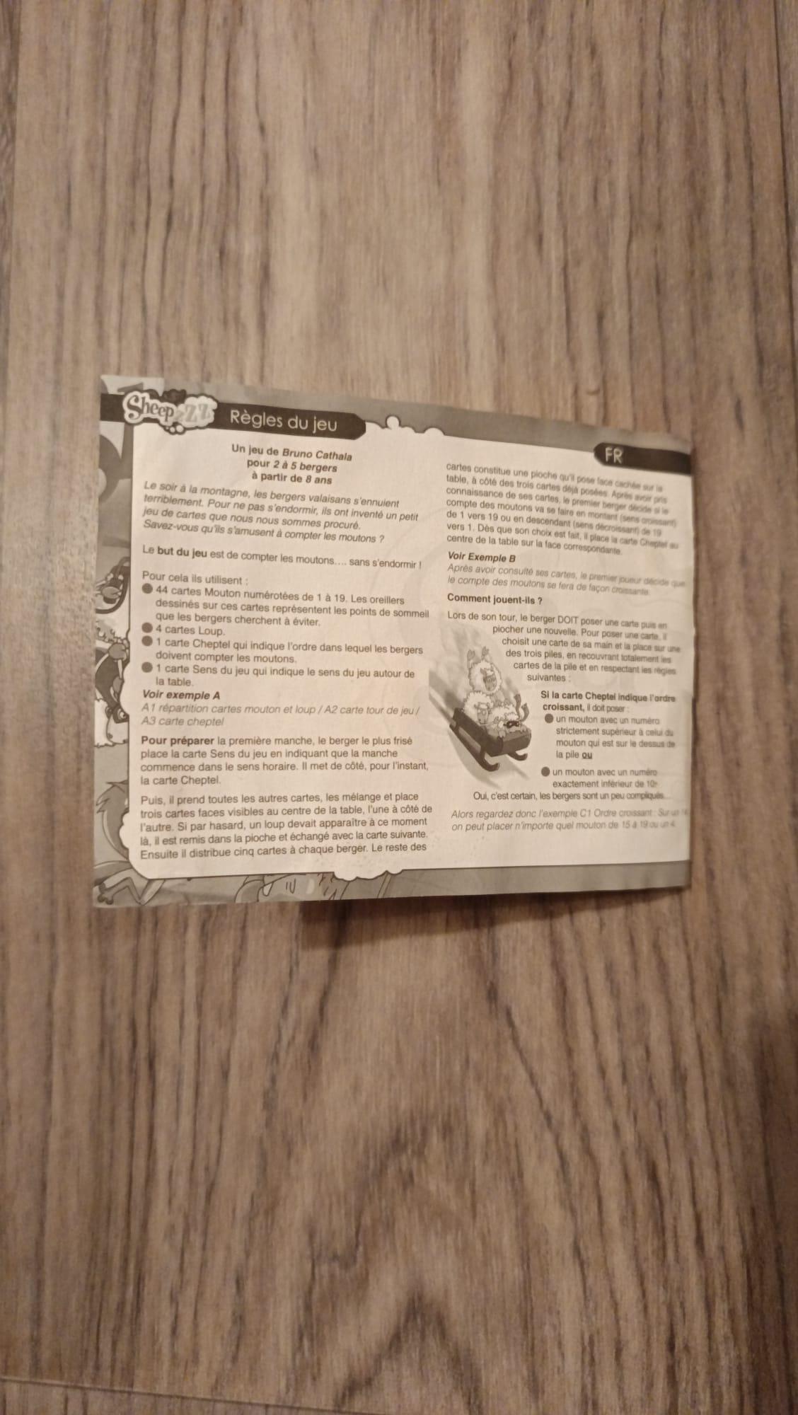 troc de troc jeu sheepzzz, bruno cathala image 1
