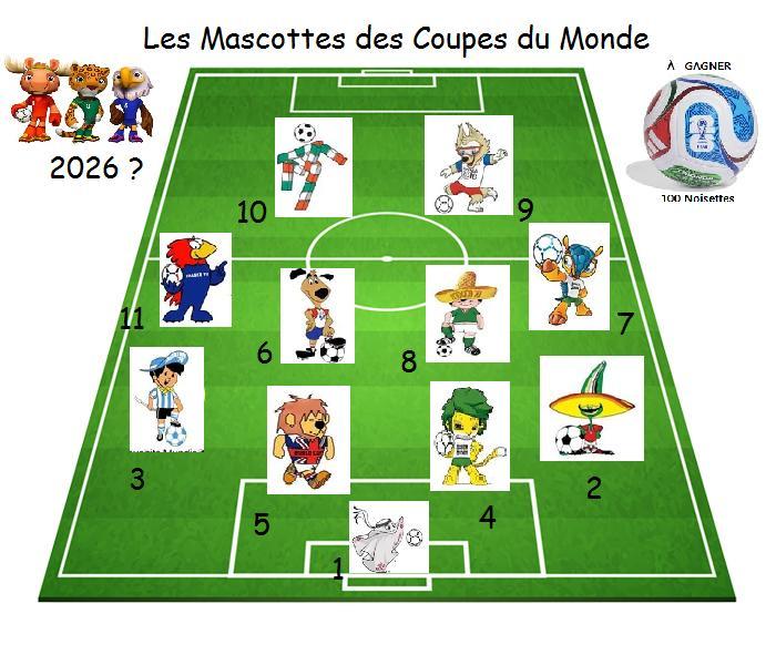 troc de troc mondial de foot. 2026 - jeu des mascottes image 0