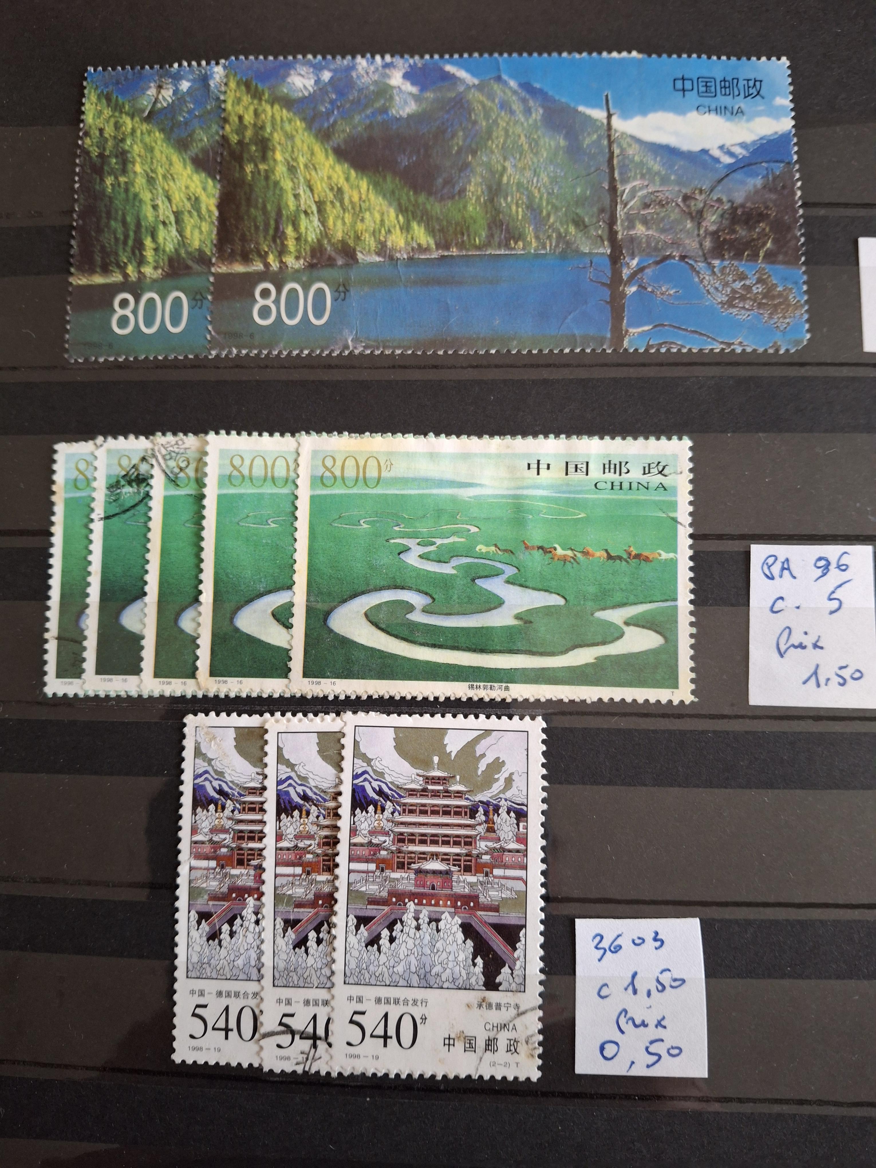 troc de troc echange timbres chinois chine contre flyers uniquement image 0