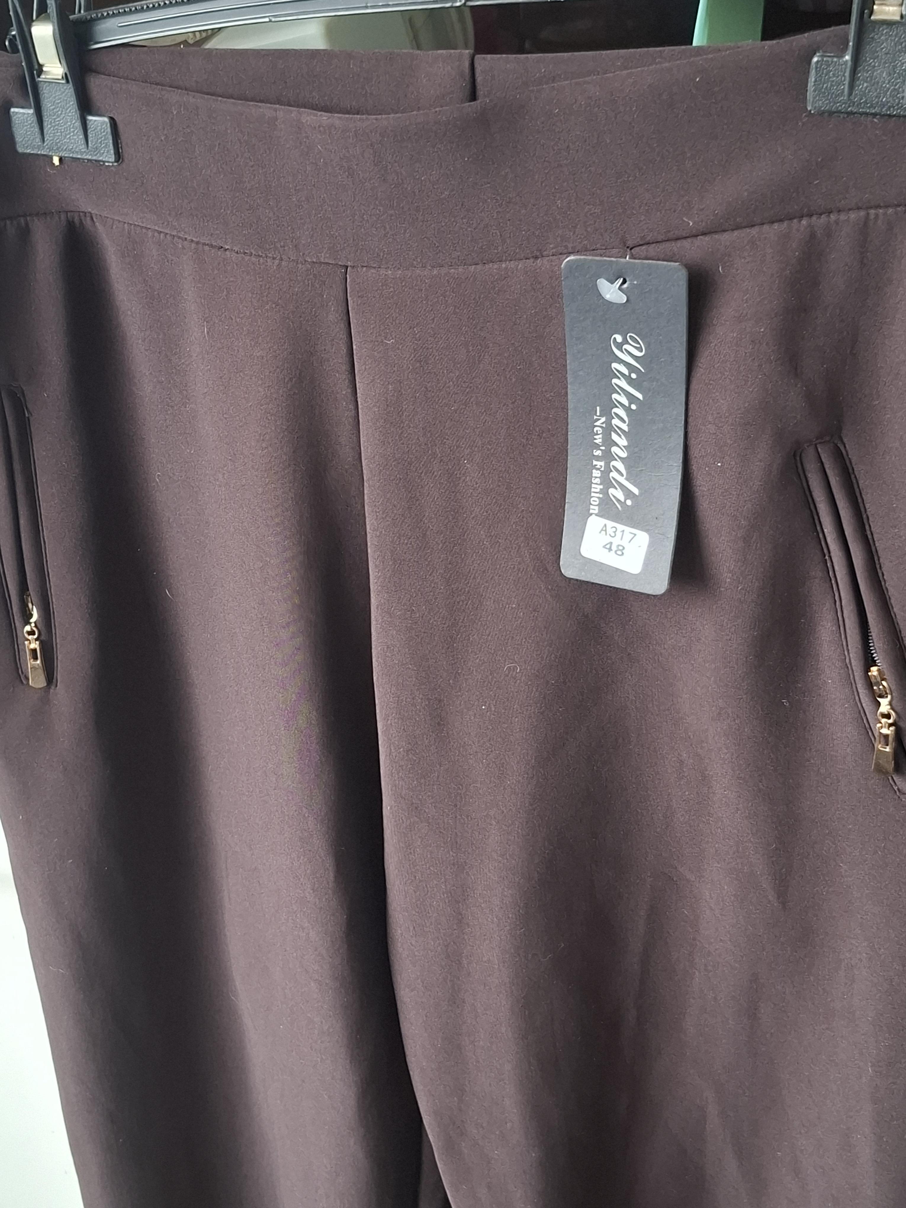 troc de troc pantalon marron taille 48 image 0