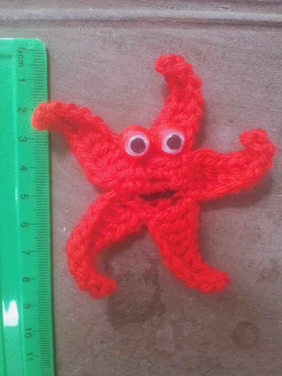 troc de troc petite étoile au crochet faite main #7 image 1