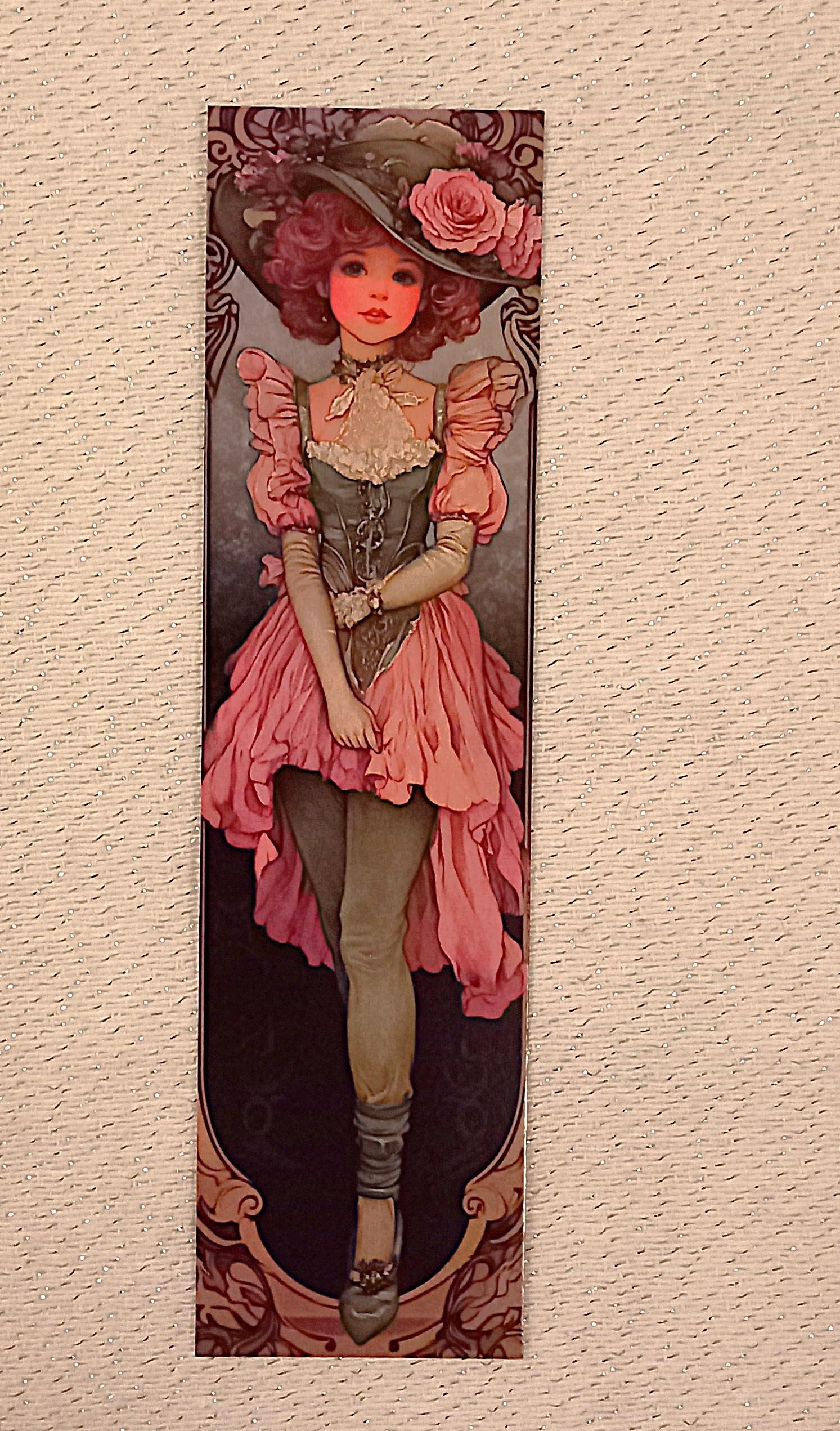 troc de troc marque-page art nouveau. reserve. image 0