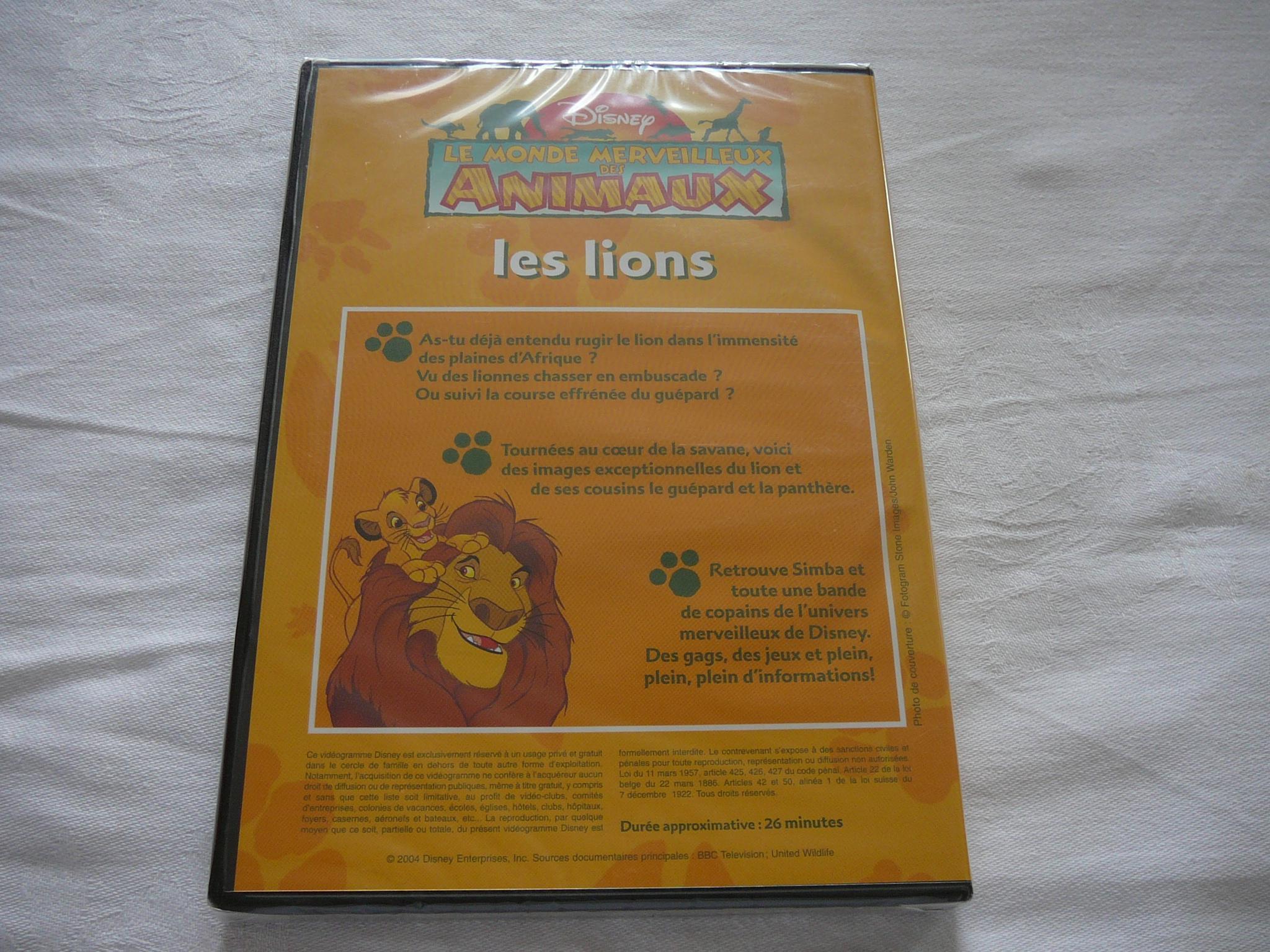 troc de troc dvd neuf sous blister "le lion" image 1
