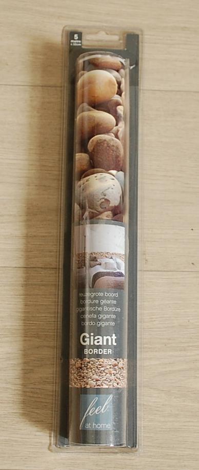 troc de troc frise bordure autocollante motif galet 1m10 x 32 cm image 0
