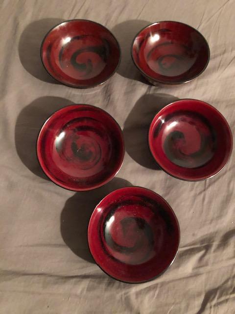 troc de troc 5 petites coupelles 9,8cm de diam. image 0