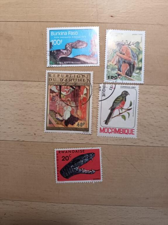 troc de troc timbres du monde - afrique - div. pays image 0