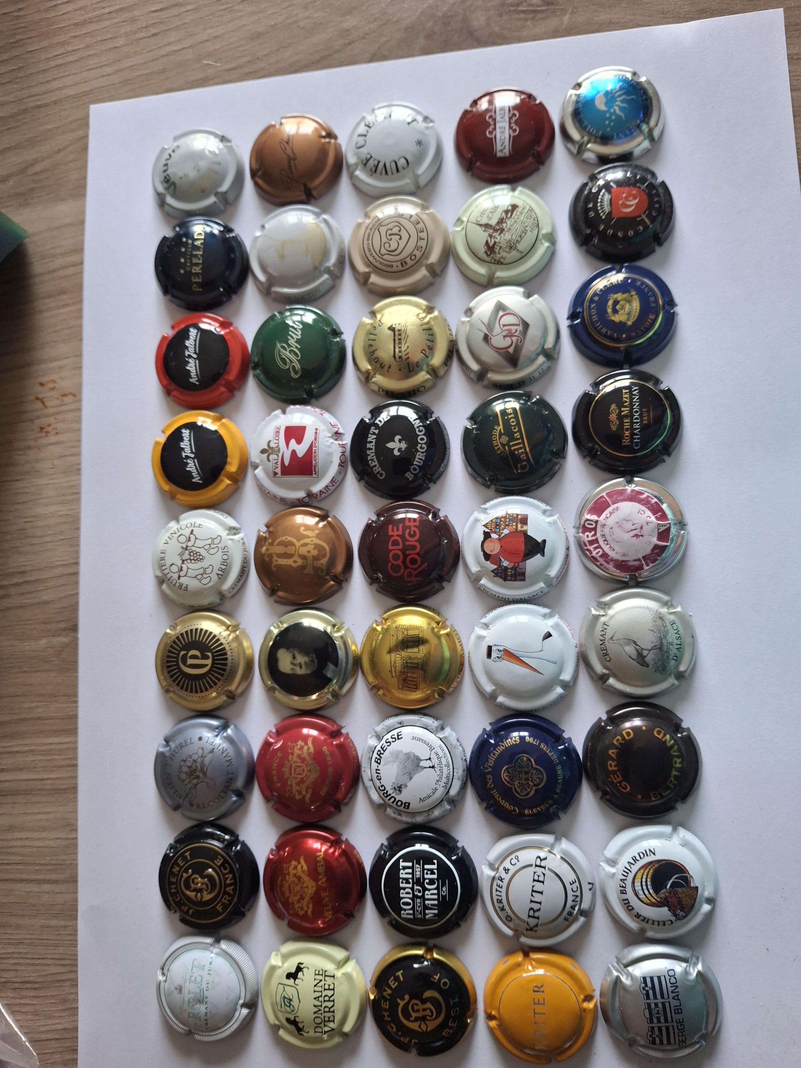 troc de troc capsule de cremant mousseux petillant non champagne image 0