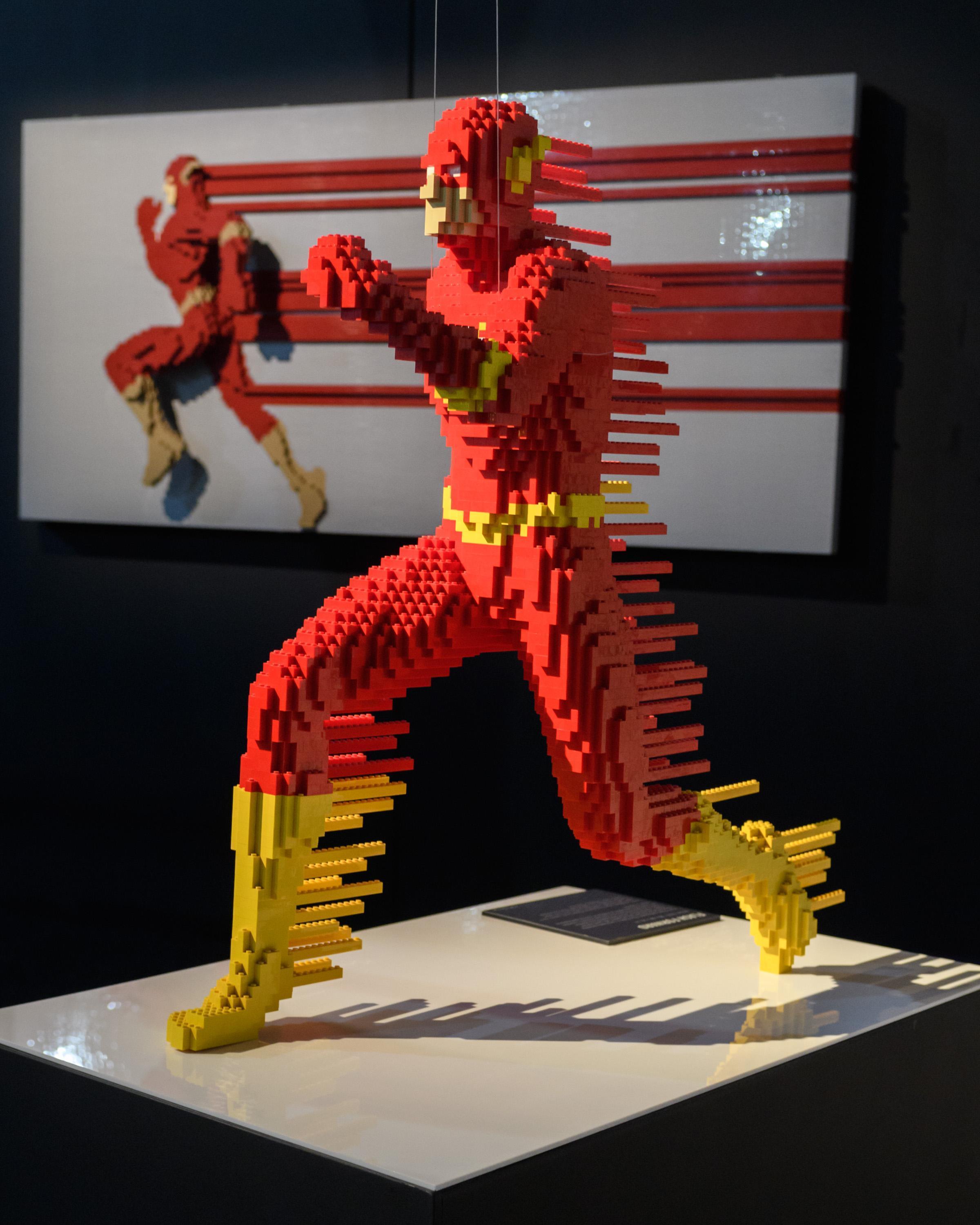 troc de troc * réservé *pass exposition lego dc comics image 0
