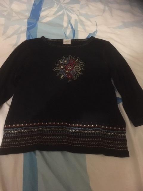 troc de troc tee-shirt manches 3/4 taille 42 image 0