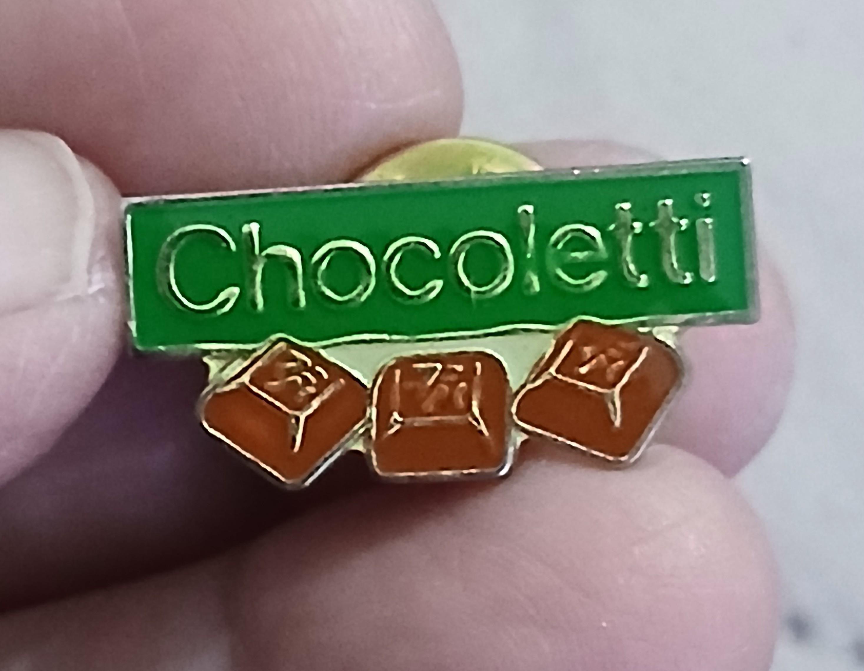 troc de troc reserver troqueuse  pins ' chocoletti ' image 0