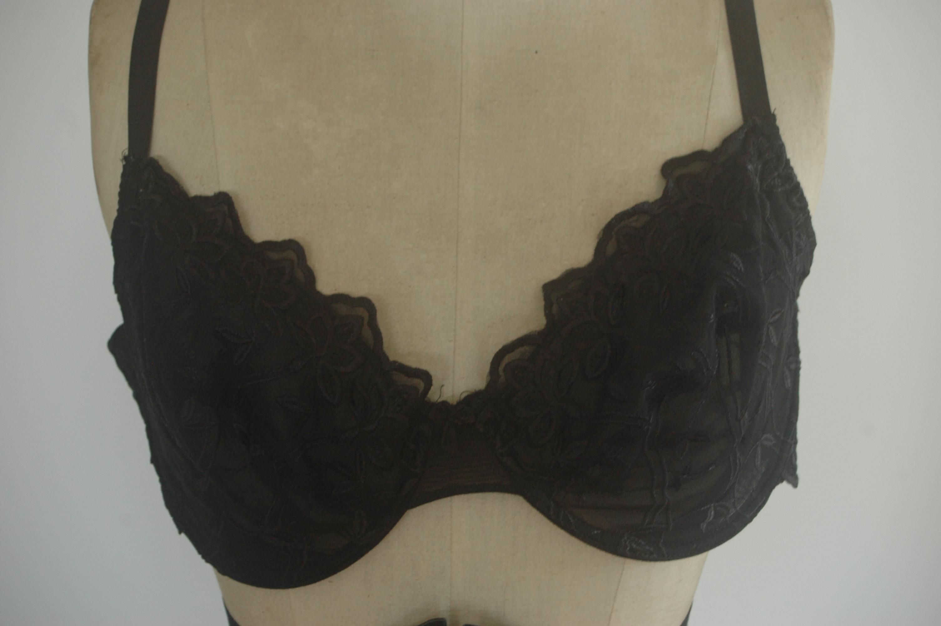 troc de troc soutien gorge dentelle noire gde taille image 0