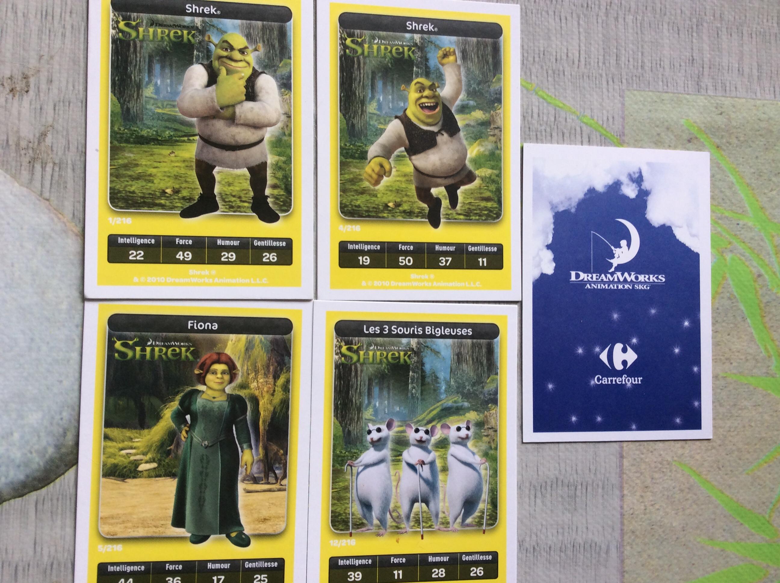 troc de troc shrek carte dreamworks carrefour 1,4, 5, 12,18 image 1