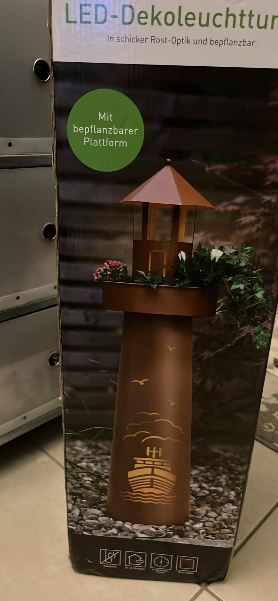troc de troc lampe led de jardin en forme de phare image 0
