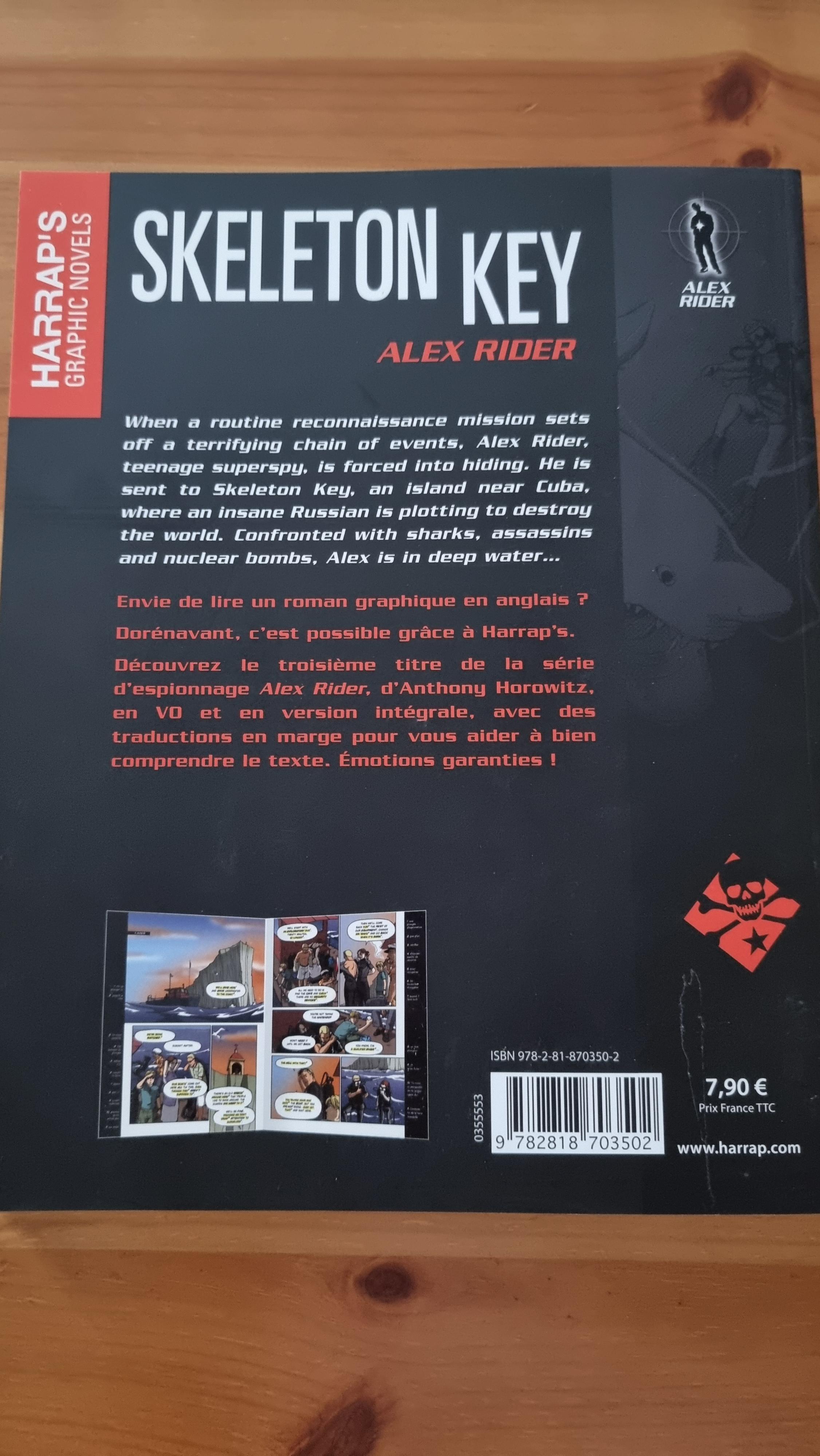 troc de troc anthony horowitz - skeleton key - roman vo image 2