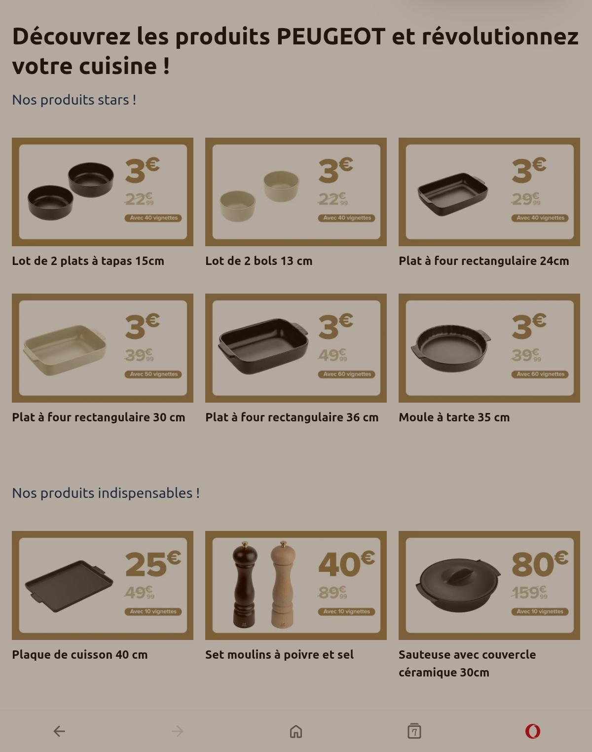 troc de troc 7 vignettes carrefour peugeot dématérialisée image 0