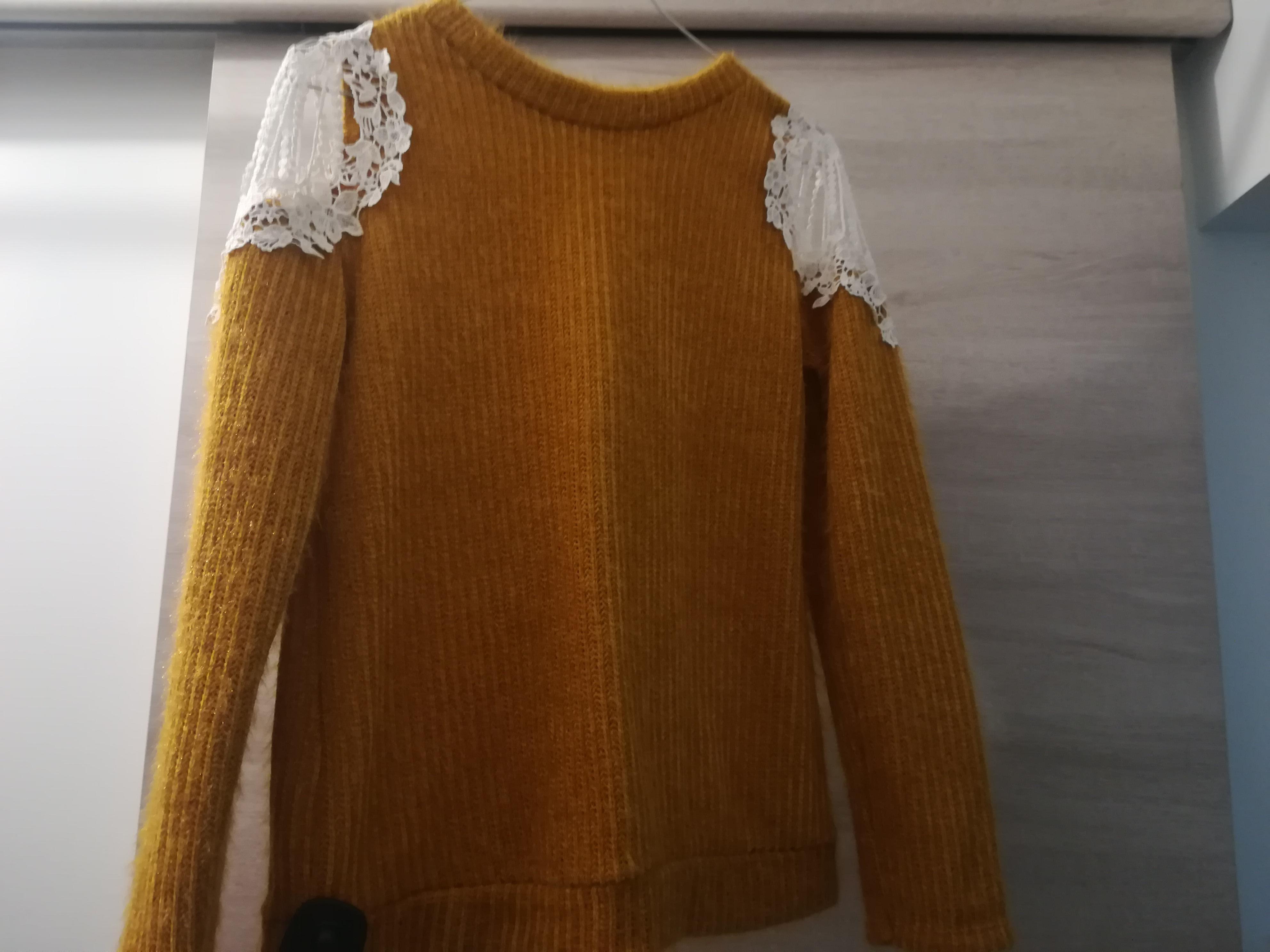 troc de troc haut femme moutarde image 0