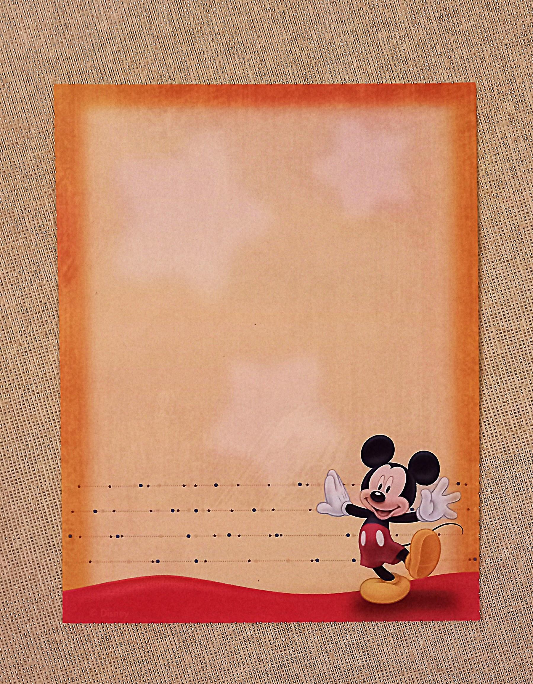 troc de troc papier "mickey". image 0