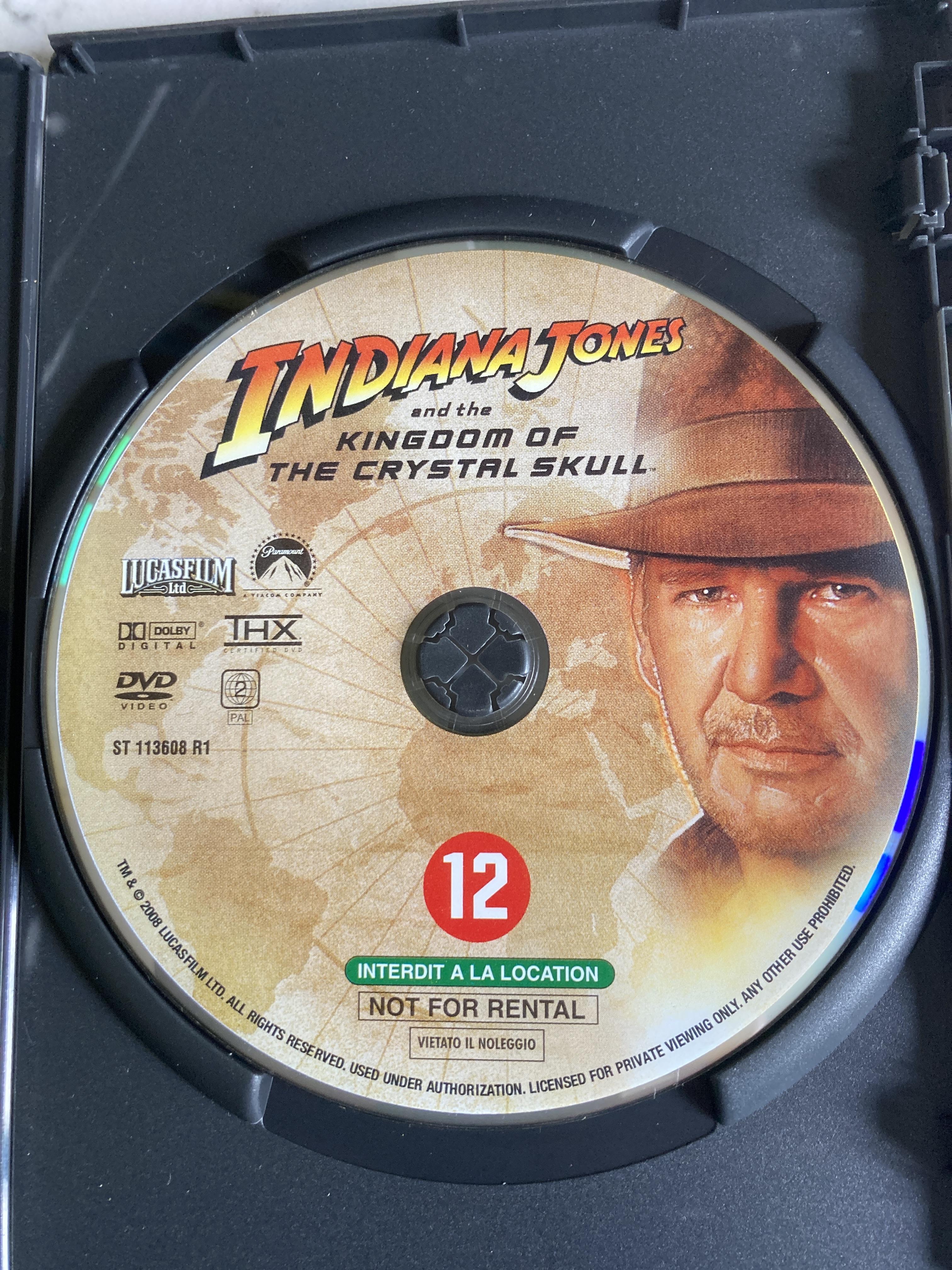 troc de troc dvd indiana jones et le royaume du crâne de cristal image 2