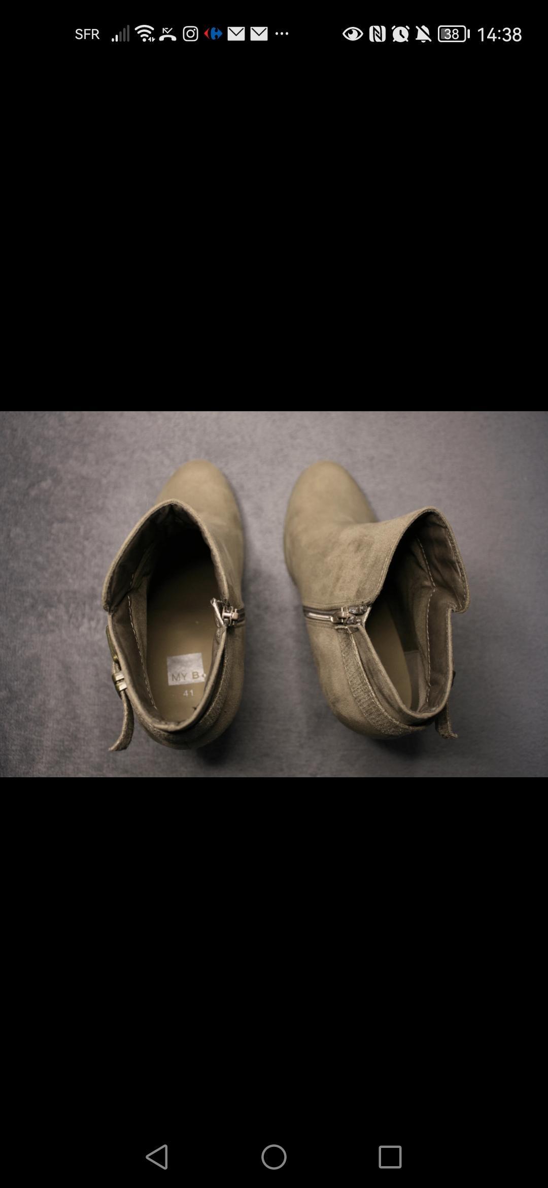 troc de troc bottines pointure 41 image 2