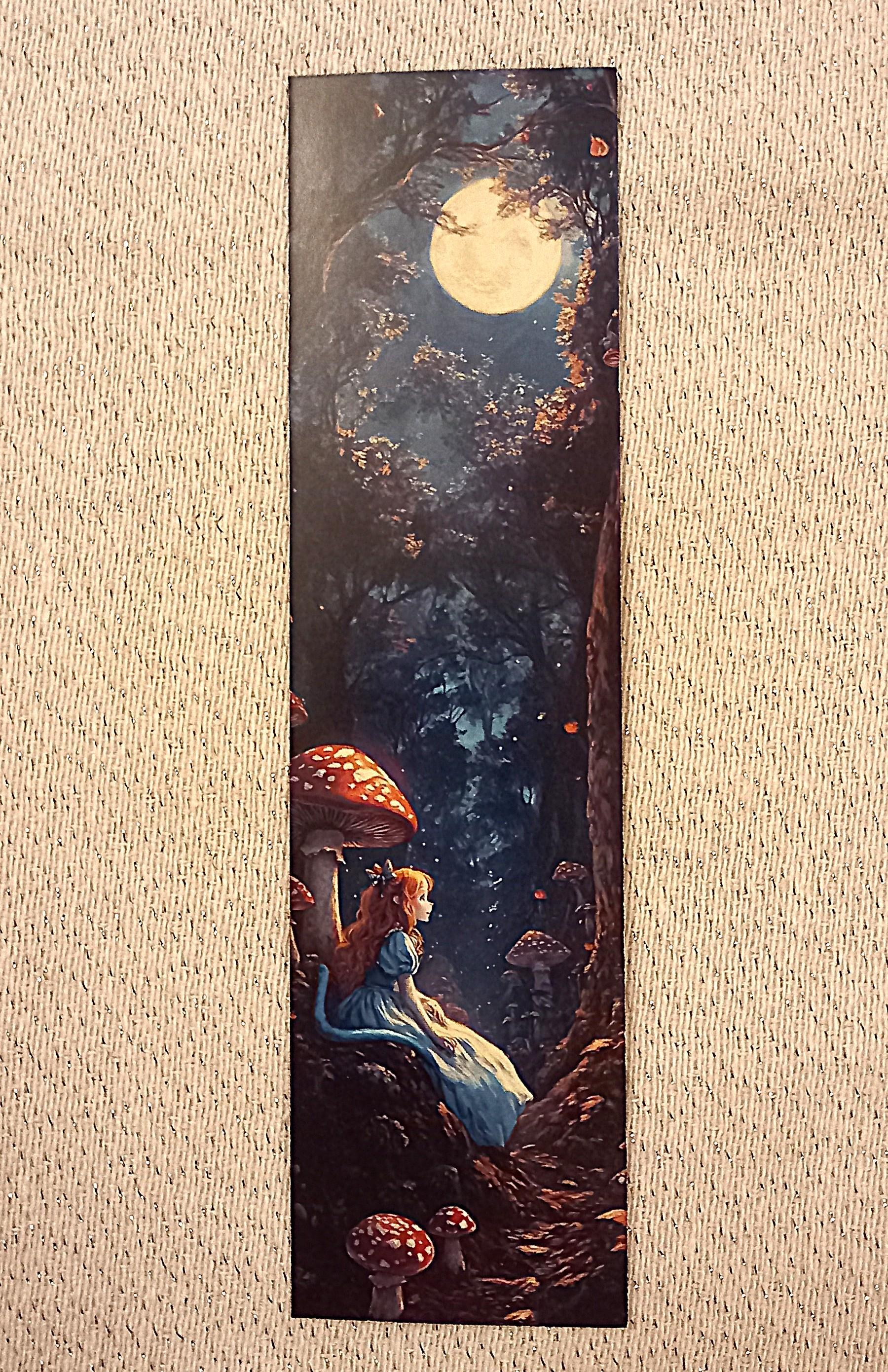 troc de troc marque-page "alice au pays des merveilles". image 0