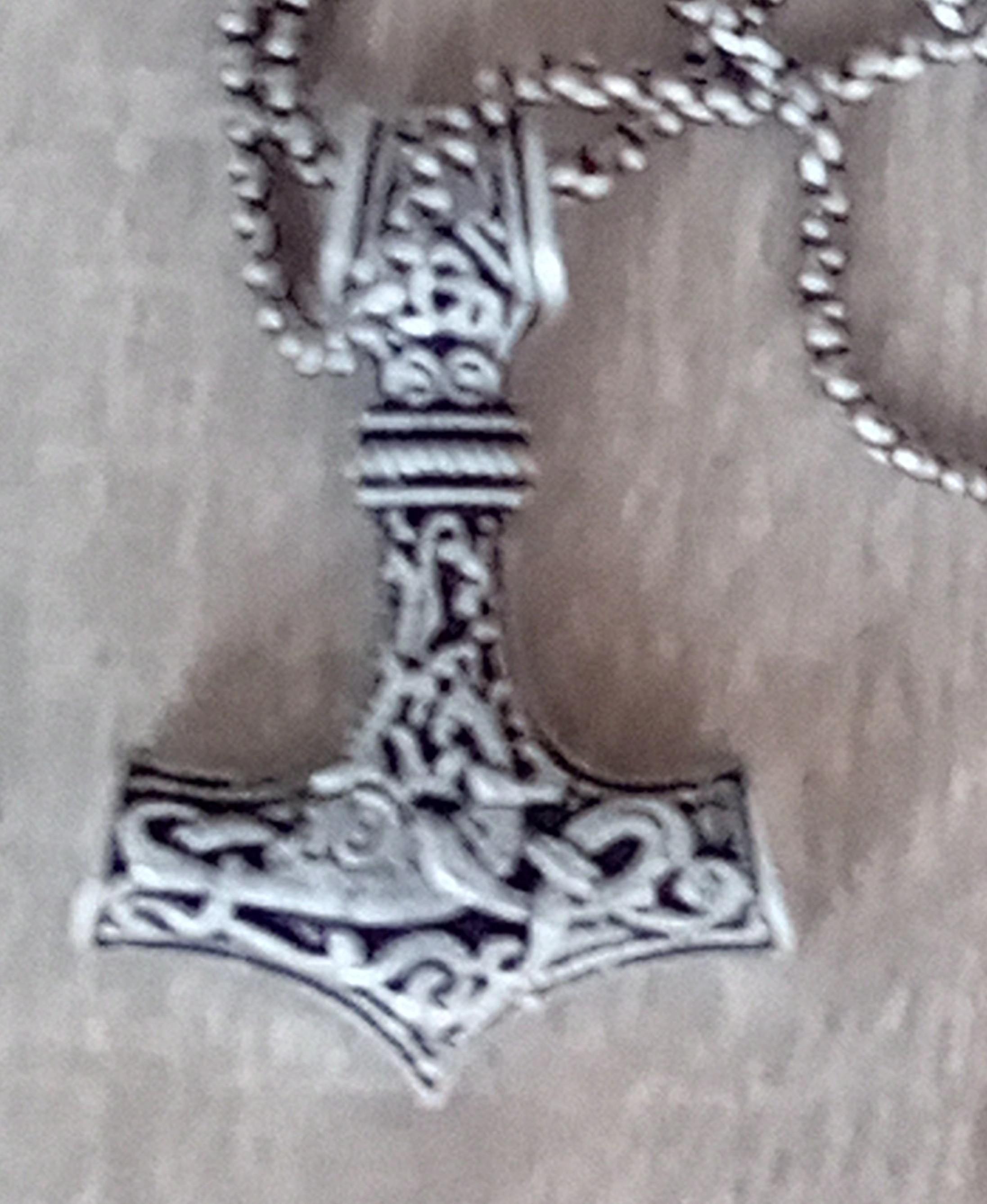 troc de troc collier pendentif hommes " nœud celtique " image 1